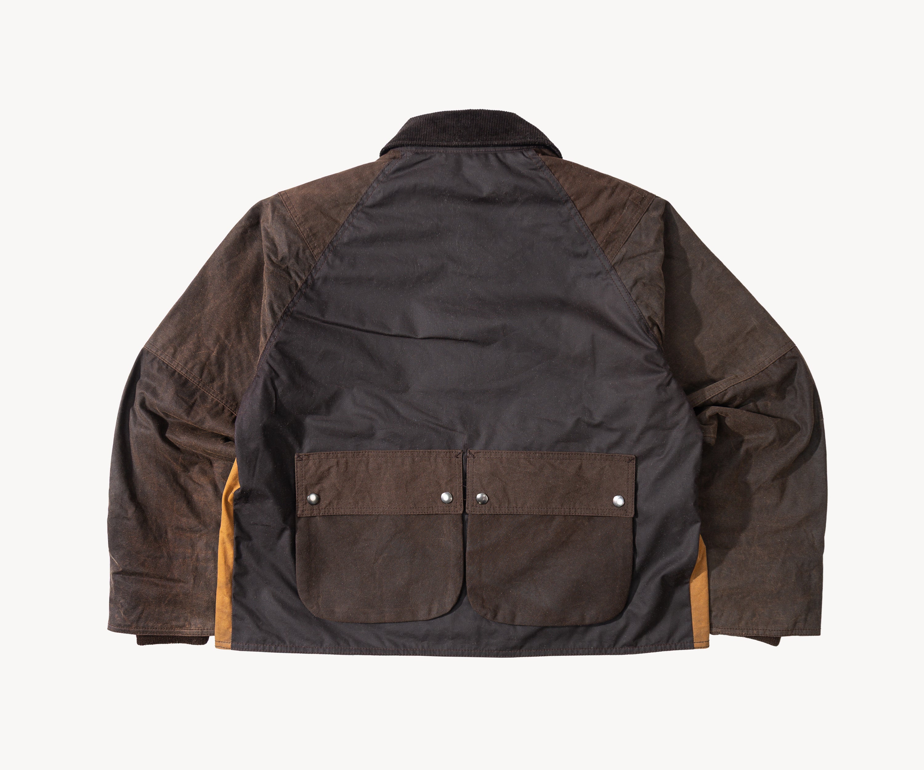 REWORK® KEEPER WAX JACKET - N° 022 Coats & Jackets MEDIUM / BROWN - BRUT Clothing