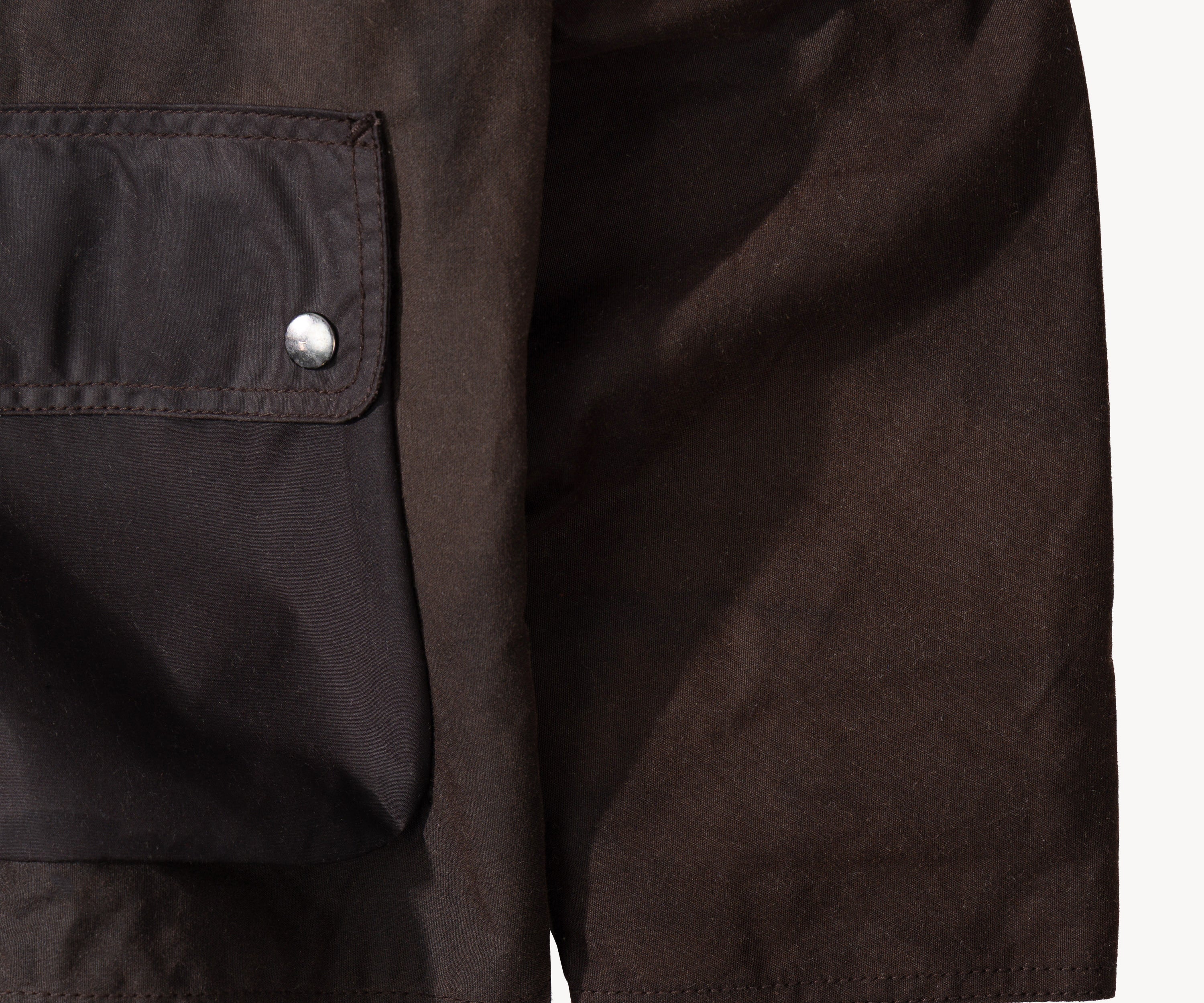 REWORK® KEEPER WAX JACKET - N° 014 Coats & Jackets MEDIUM / BROWN - BRUT Clothing
