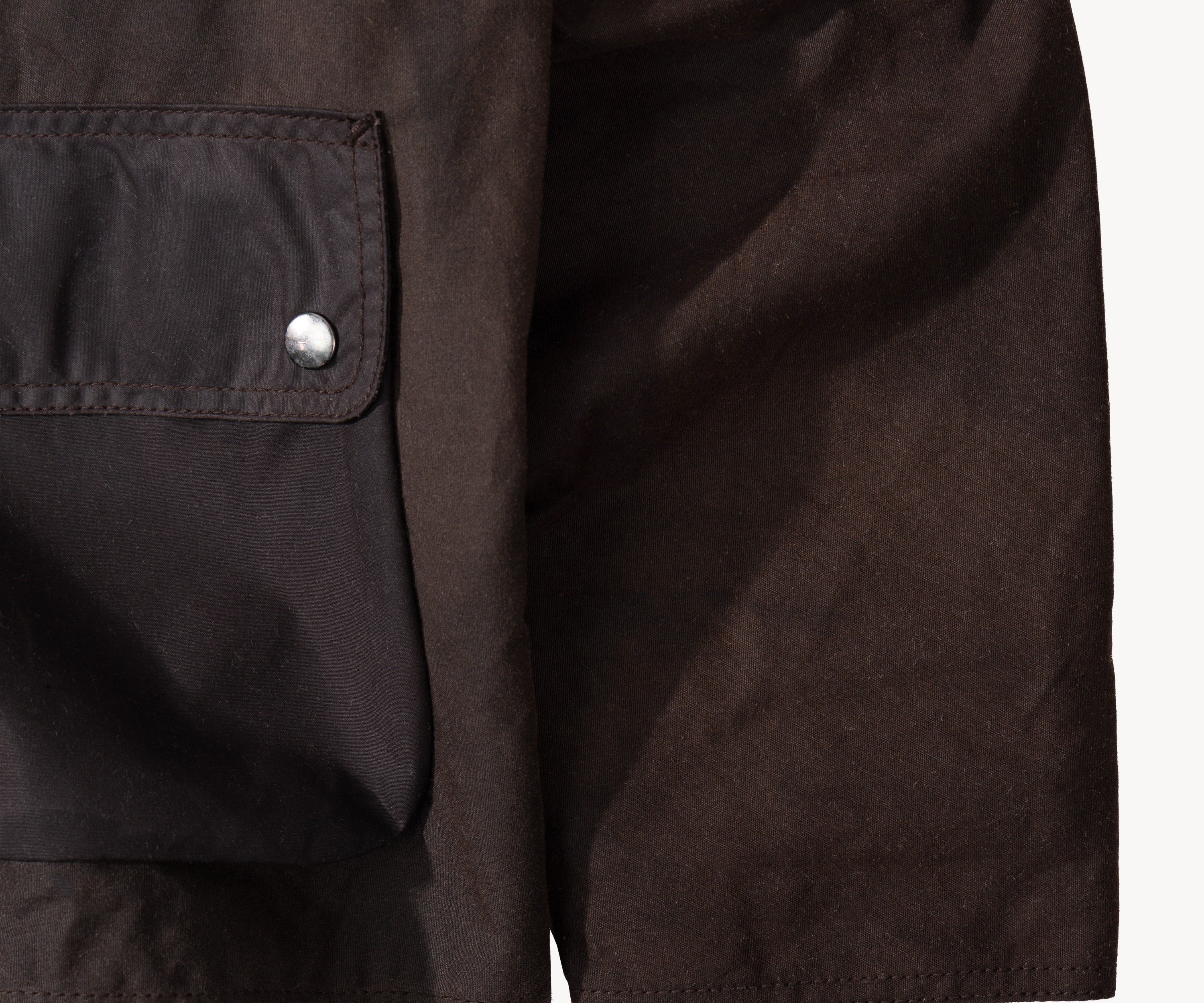 REWORK® KEEPER WAX JACKET - N° 014 Coats & Jackets MEDIUM / BROWN - BRUT Clothing