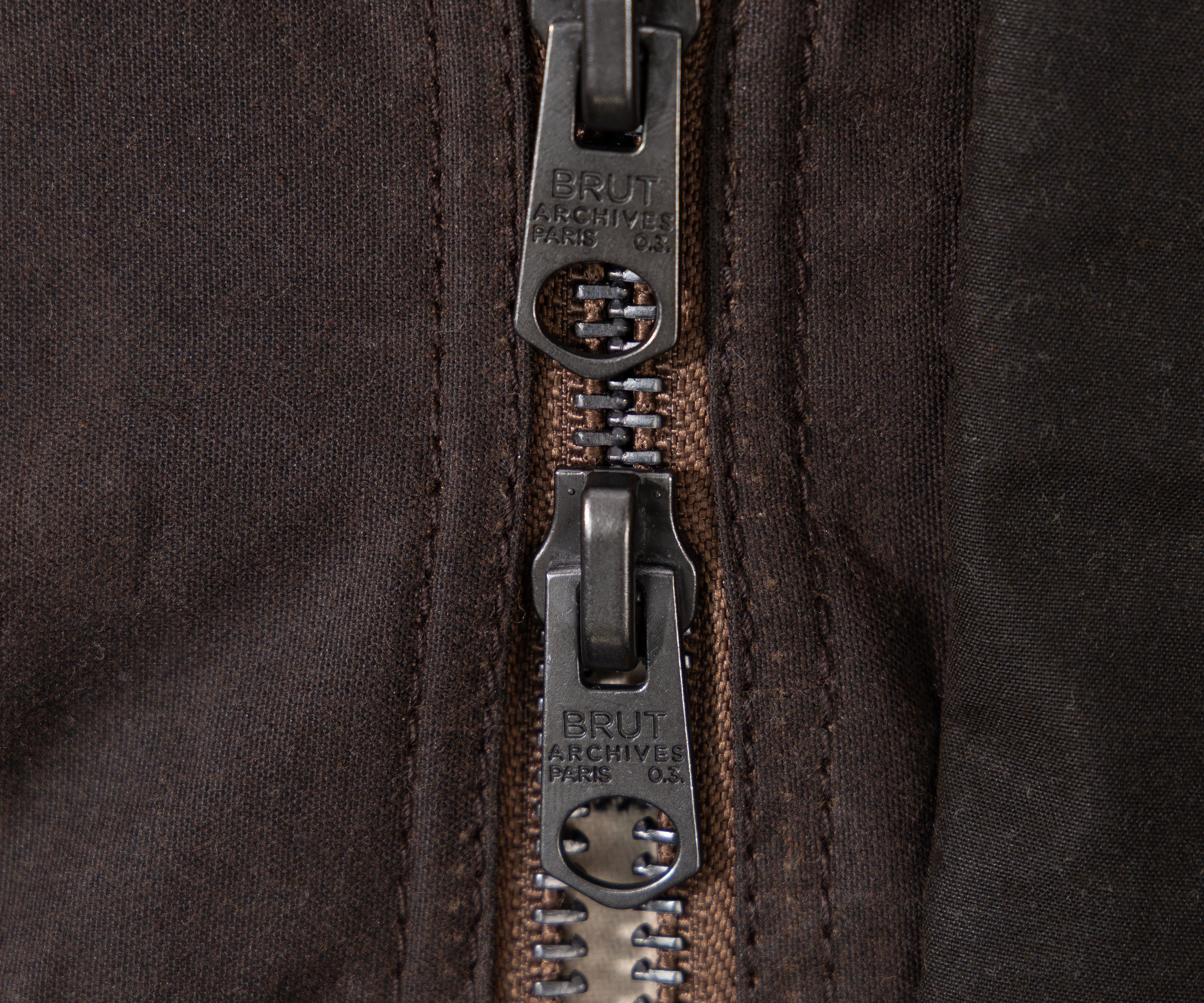 REWORK® KEEPER WAX JACKET - N° 014 Coats & Jackets MEDIUM / BROWN - BRUT Clothing