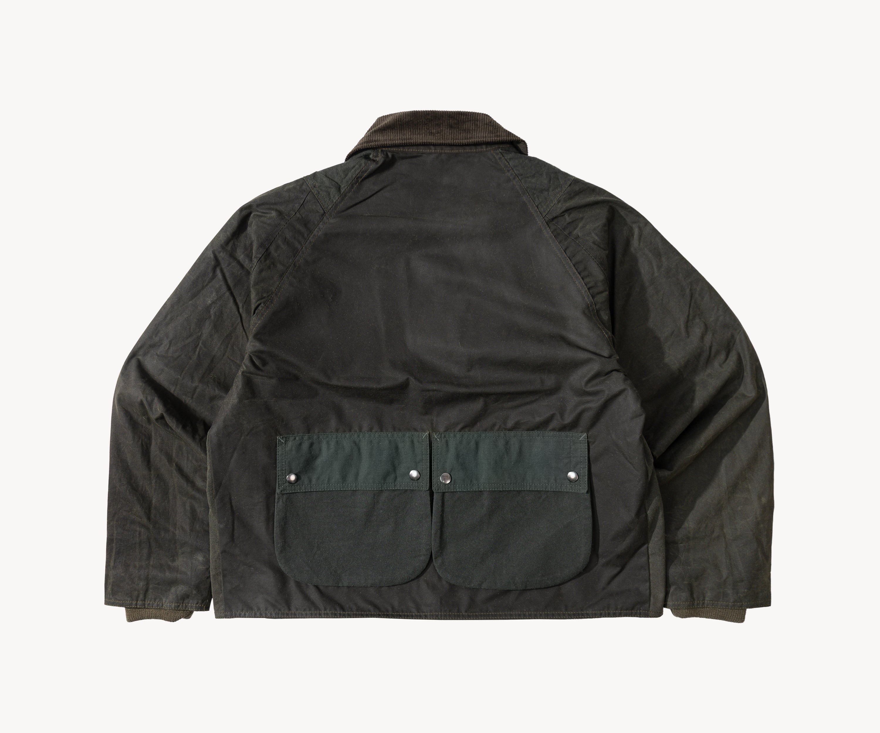 REWORK® KEEPER WAX JACKET - N° 024 Coats & Jackets MEDIUM / GREEN - BRUT Clothing