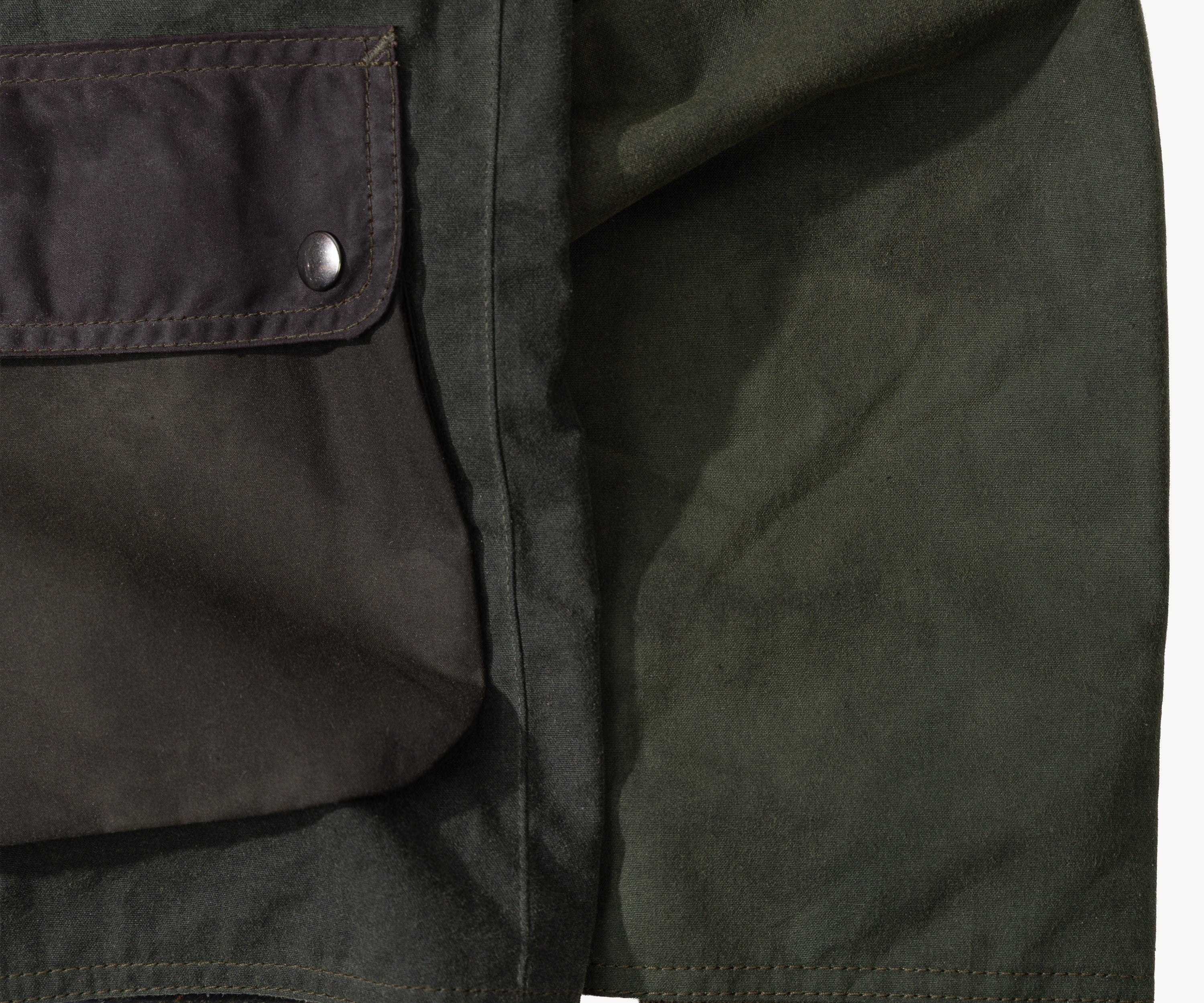 REWORK® KEEPER WAX JACKET - N° 025 Manteaux et vestes MEDIUM / VERT - BRUT Clothing