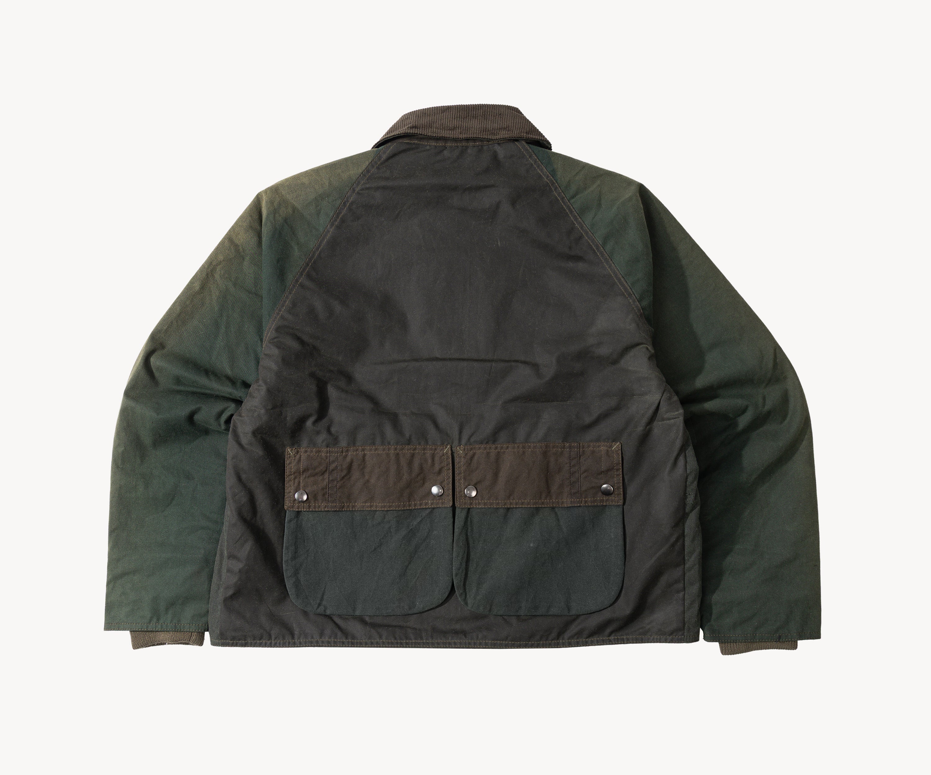 REWORK® KEEPER WAX JACKET - N° 025 Manteaux et vestes MEDIUM / VERT - BRUT Clothing
