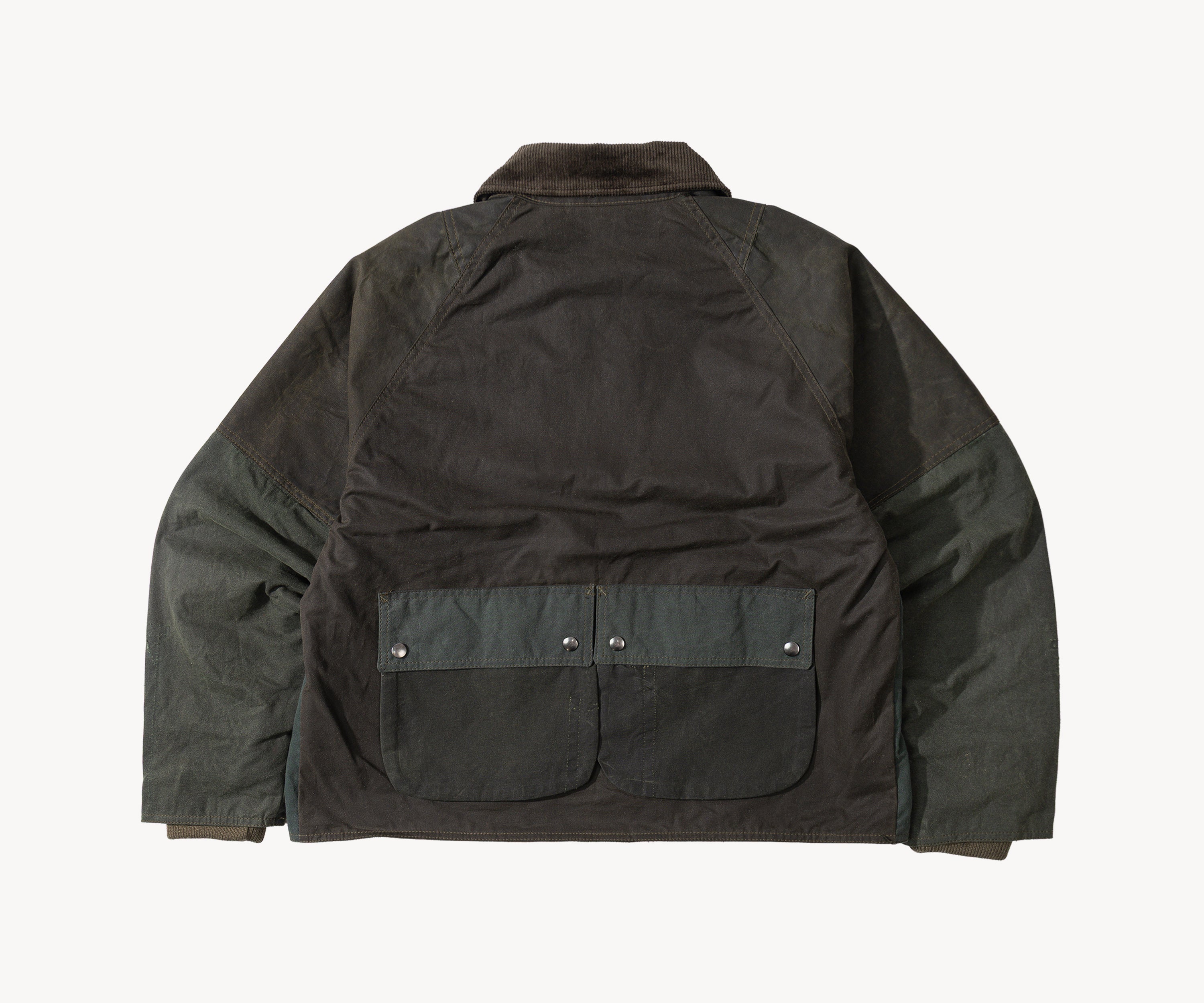 REWORK® KEEPER WAX JACKET - N° 026 Coats & Jackets MEDIUM / GREEN - BRUT Clothing