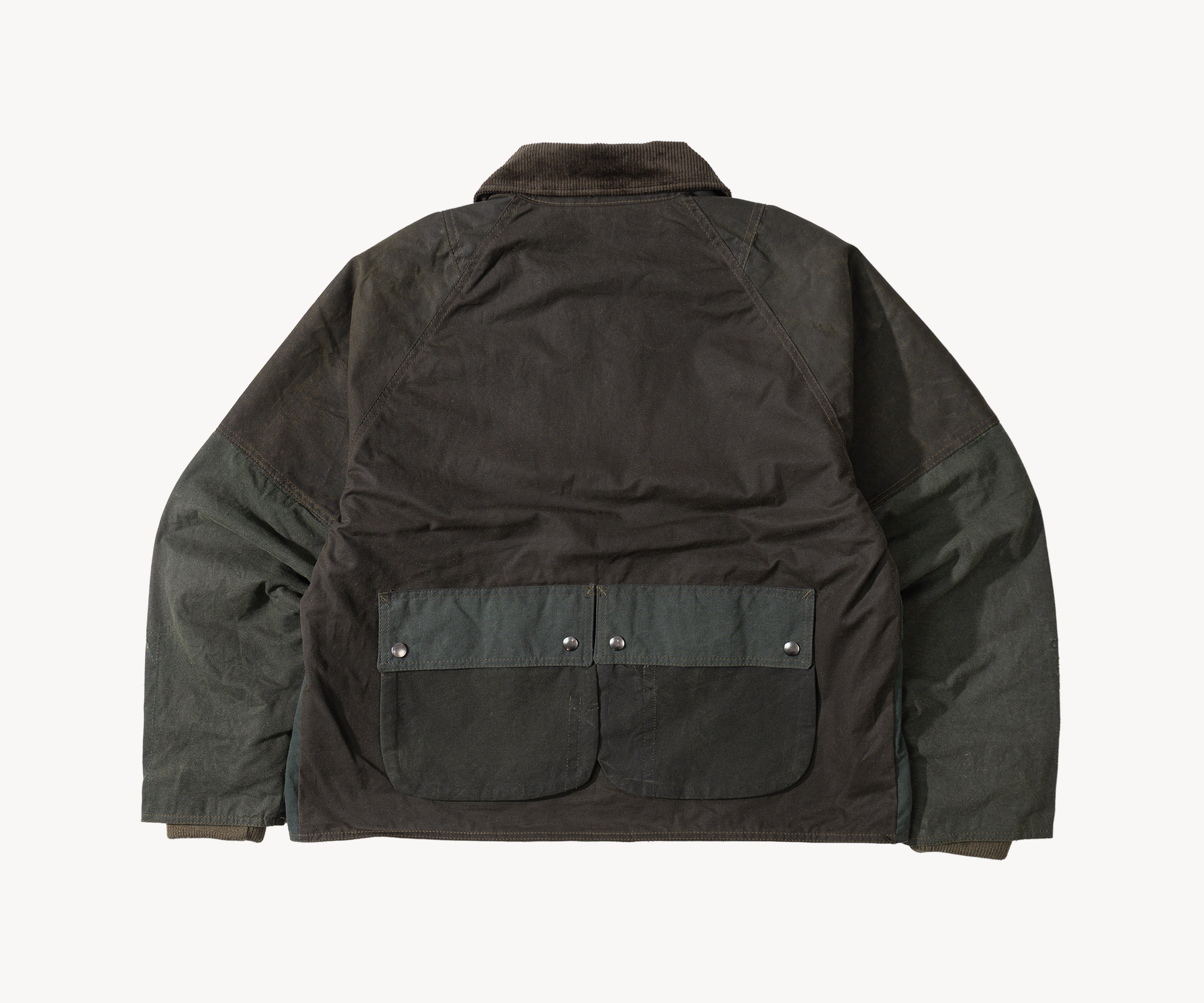 REWORK® KEEPER WAX JACKET - N° 026 Coats & Jackets MEDIUM / GREEN - BRUT Clothing