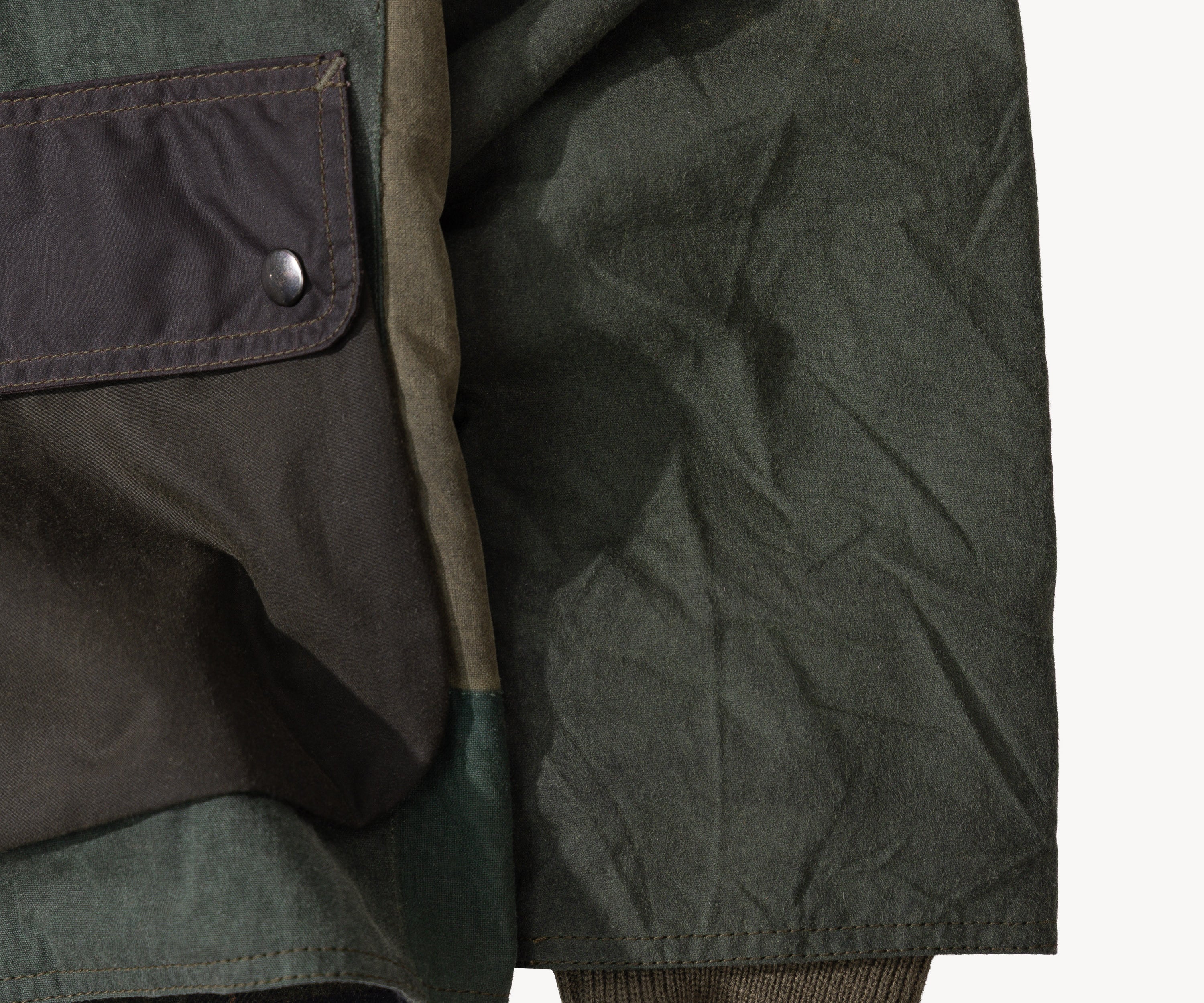 REWORK® KEEPER WAX JACKET - N° 031 Coats & Jackets MEDIUM / GREEN - BRUT Clothing
