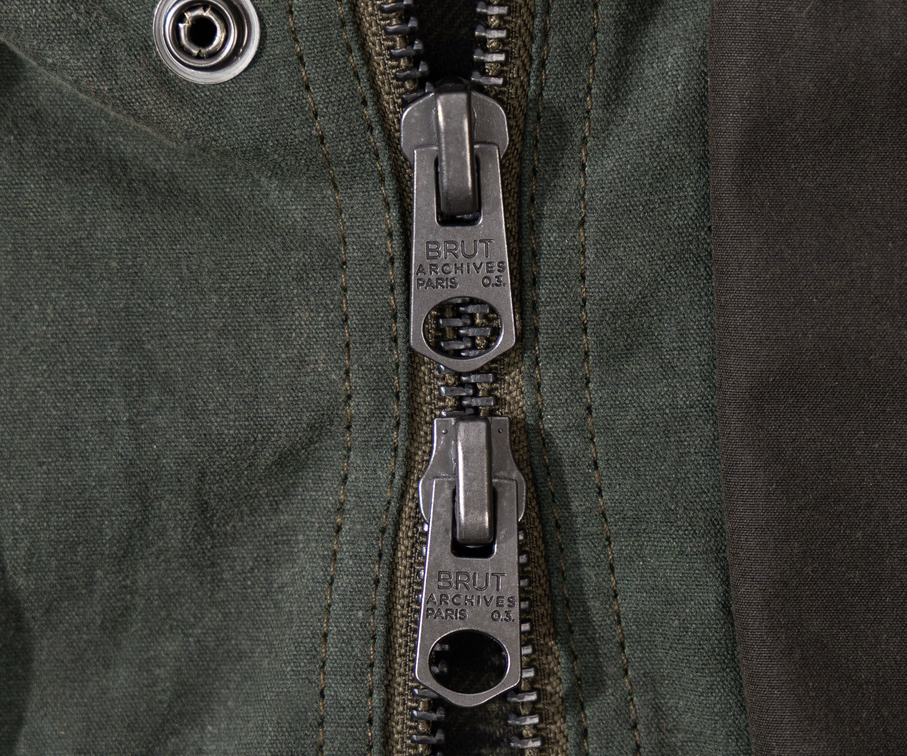 REWORK® KEEPER WAX JACKET - N° 031 Coats & Jackets MEDIUM / GREEN - BRUT Clothing