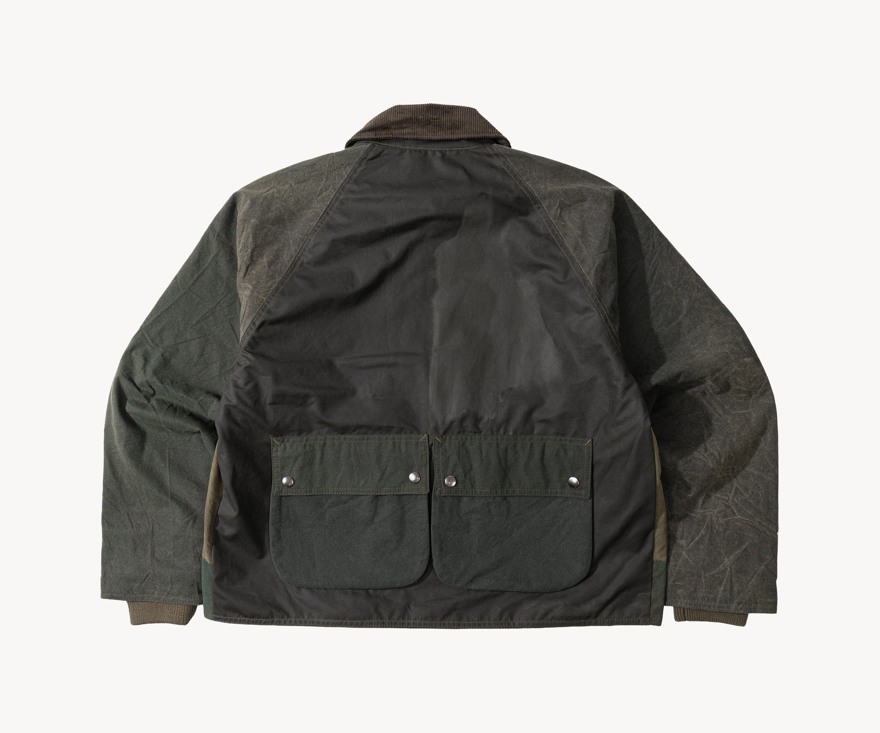REWORK® KEEPER WAX JACKET - N° 031 Coats & Jackets MEDIUM / GREEN - BRUT Clothing