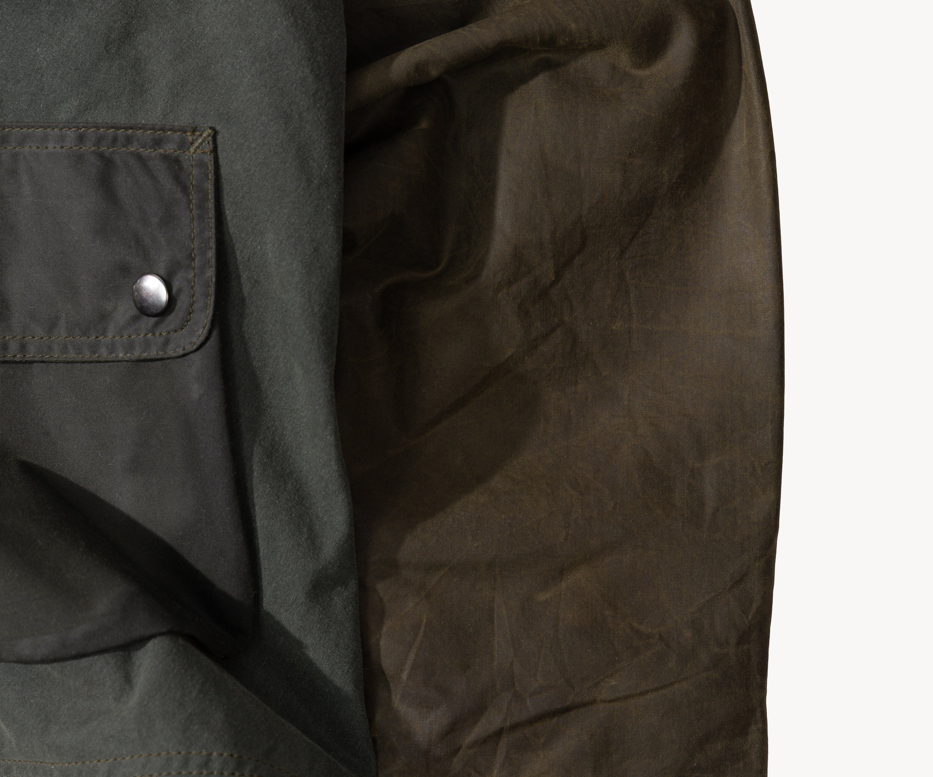 REWORK® KEEPER WAX JACKET - N° 032 Coats & Jackets MEDIUM / GREEN - BRUT Clothing