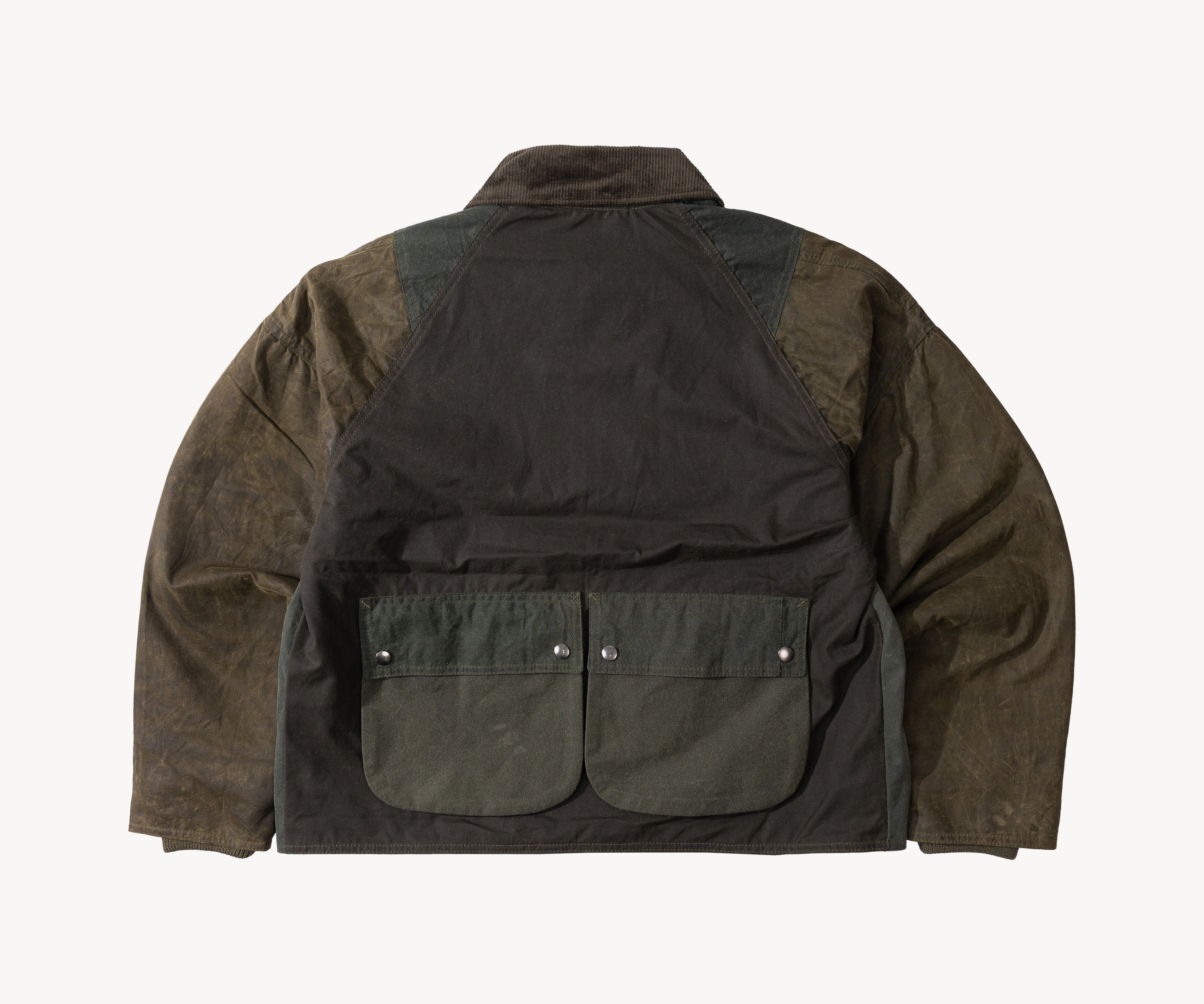 REWORK® KEEPER WAX JACKET - N° 032 Coats & Jackets MEDIUM / GREEN - BRUT Clothing