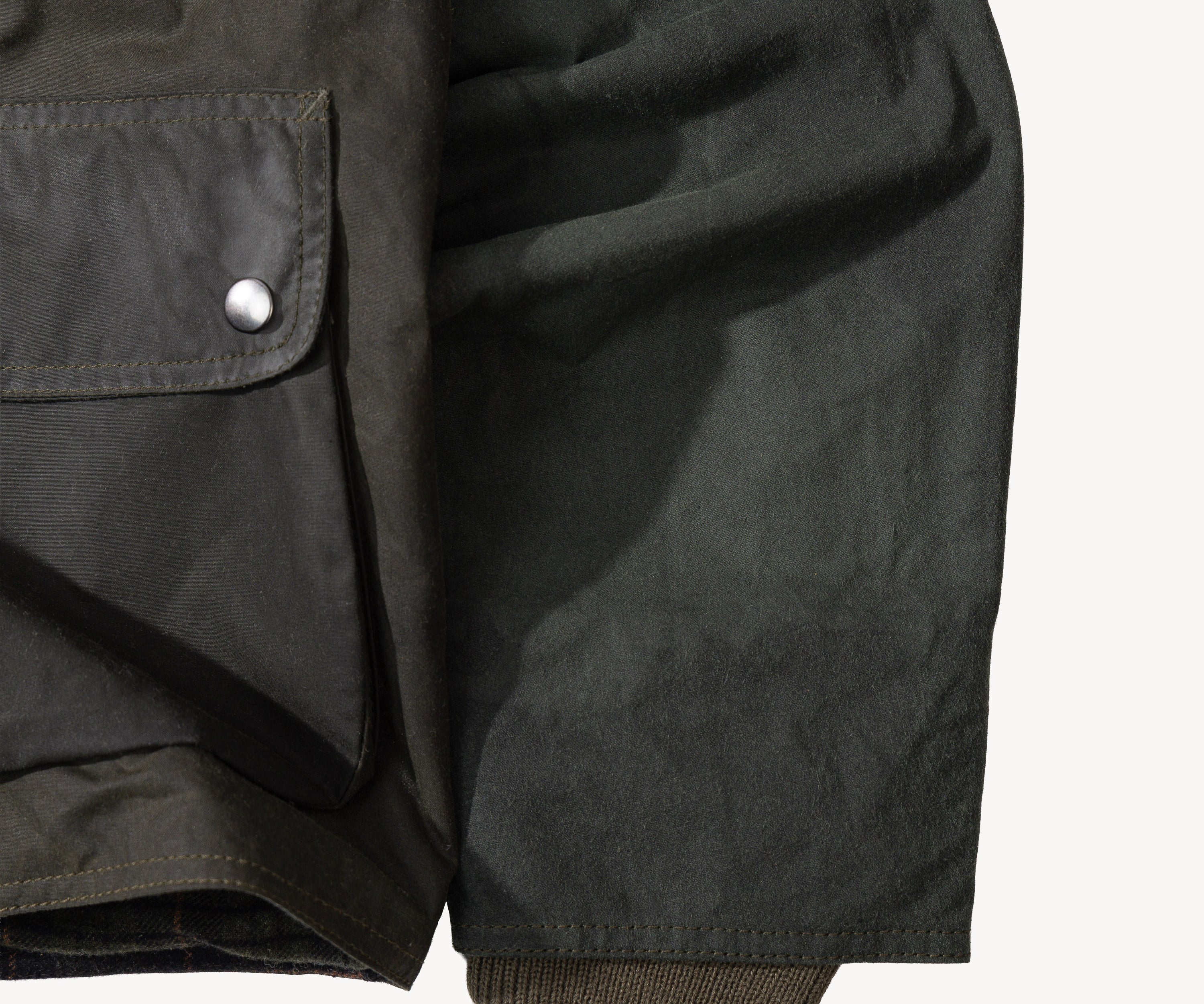 REWORK® KEEPER WAX JACKET - N° 033 Coats & Jackets MEDIUM / GREEN - BRUT Clothing