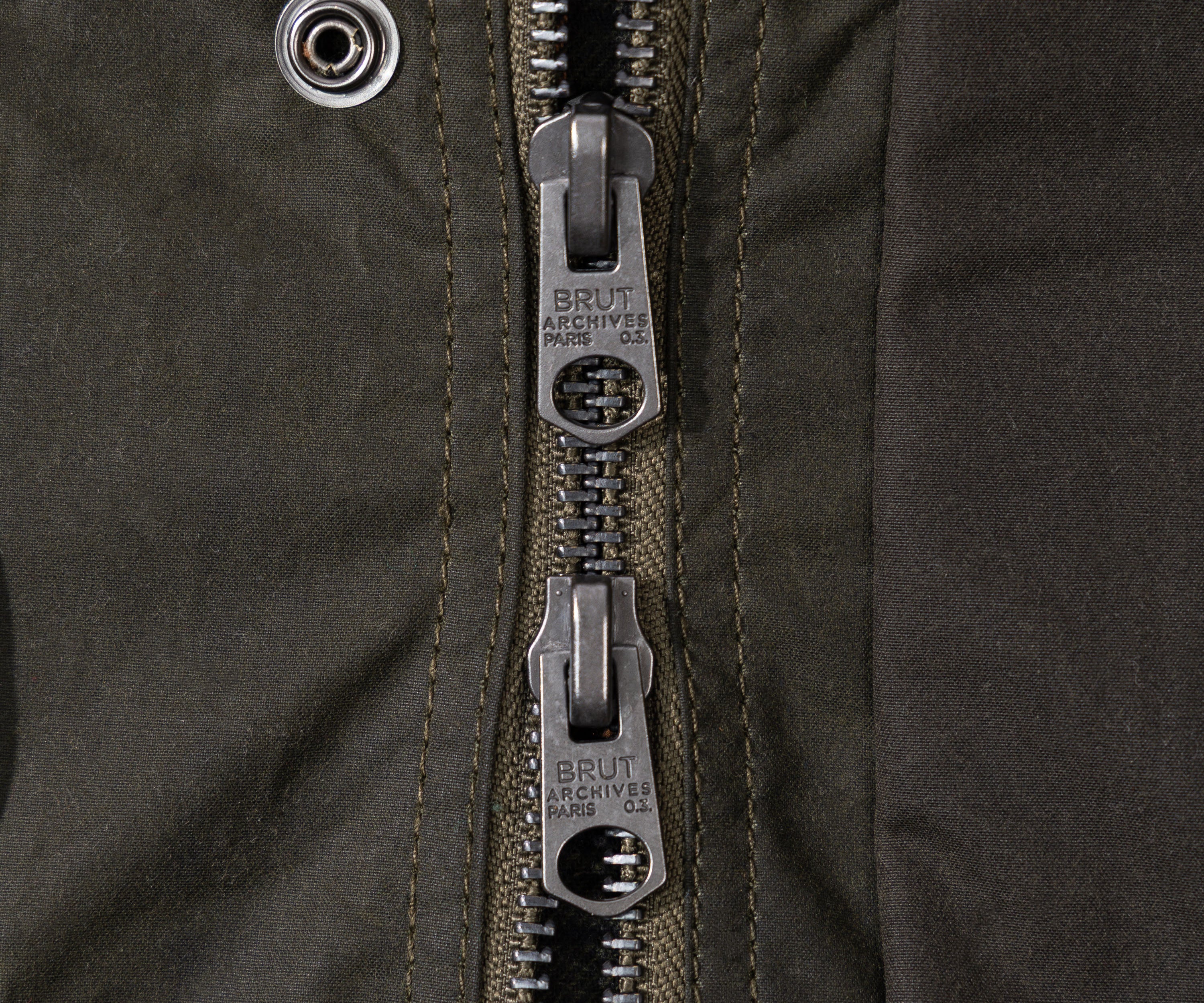 REWORK® KEEPER WAX JACKET - N° 033 Coats & Jackets MEDIUM / GREEN - BRUT Clothing