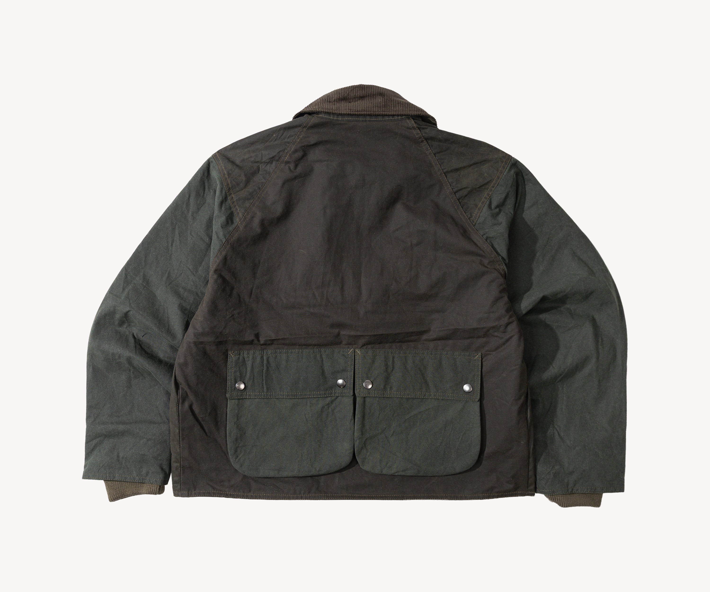 REWORK® KEEPER WAX JACKET - N° 033 Coats & Jackets MEDIUM / GREEN - BRUT Clothing