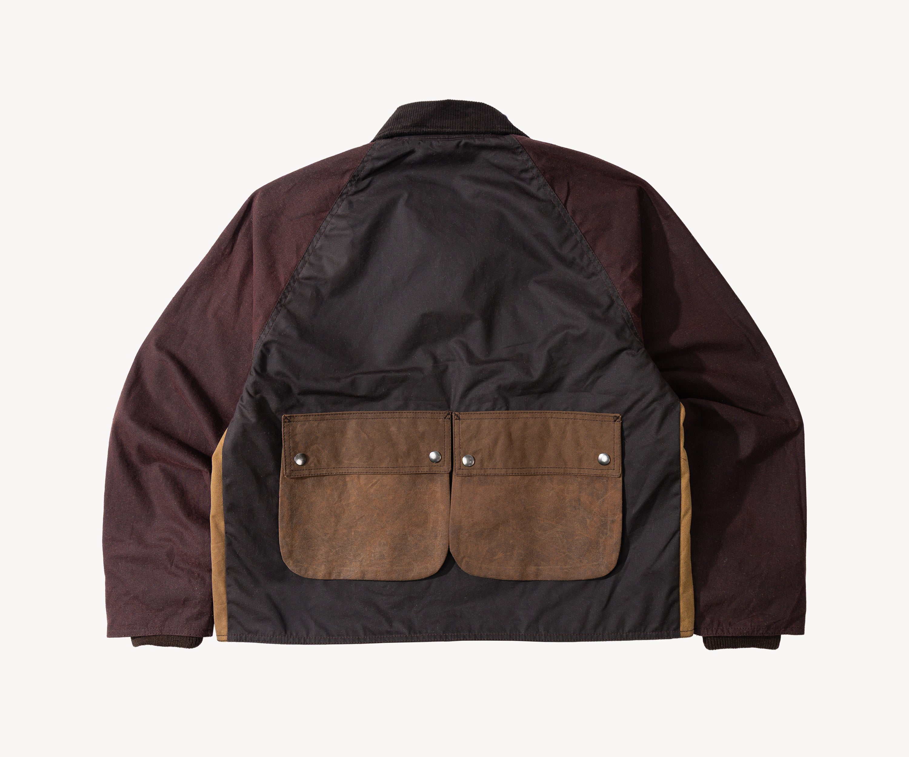REWORK® KEEPER WAX JACKET - N° 002 Coats & Jackets SMALL / BROWN - BRUT Clothing