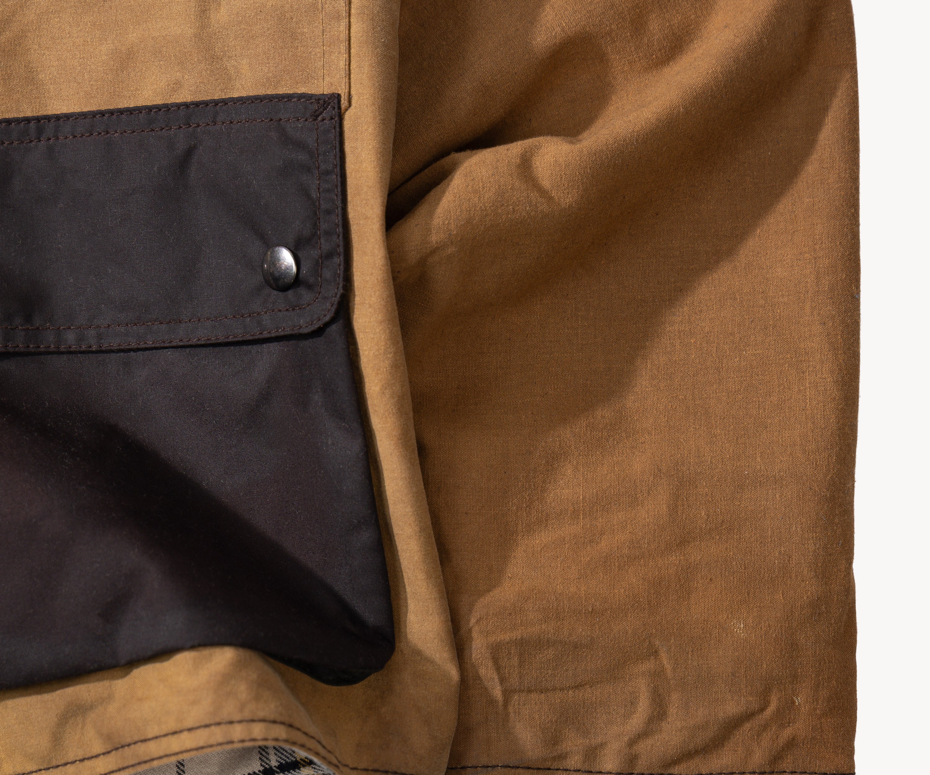 REWORK® KEEPER WAX JACKET - N° 004 Coats & Jackets SMALL / BROWN - BRUT Clothing