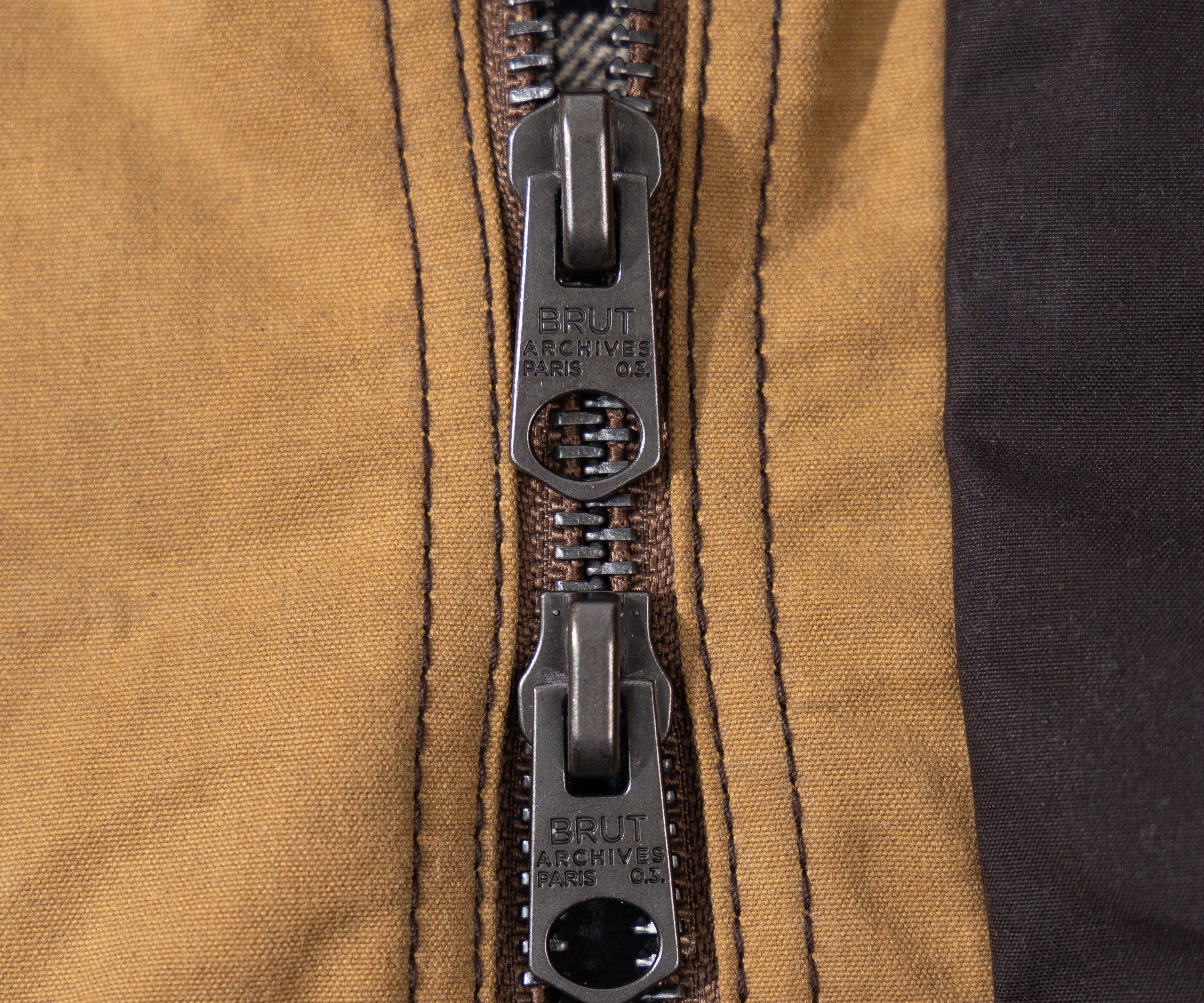 REWORK® KEEPER WAX JACKET - N° 001 Coats & Jackets SMALL / BROWN - BRUT Clothing