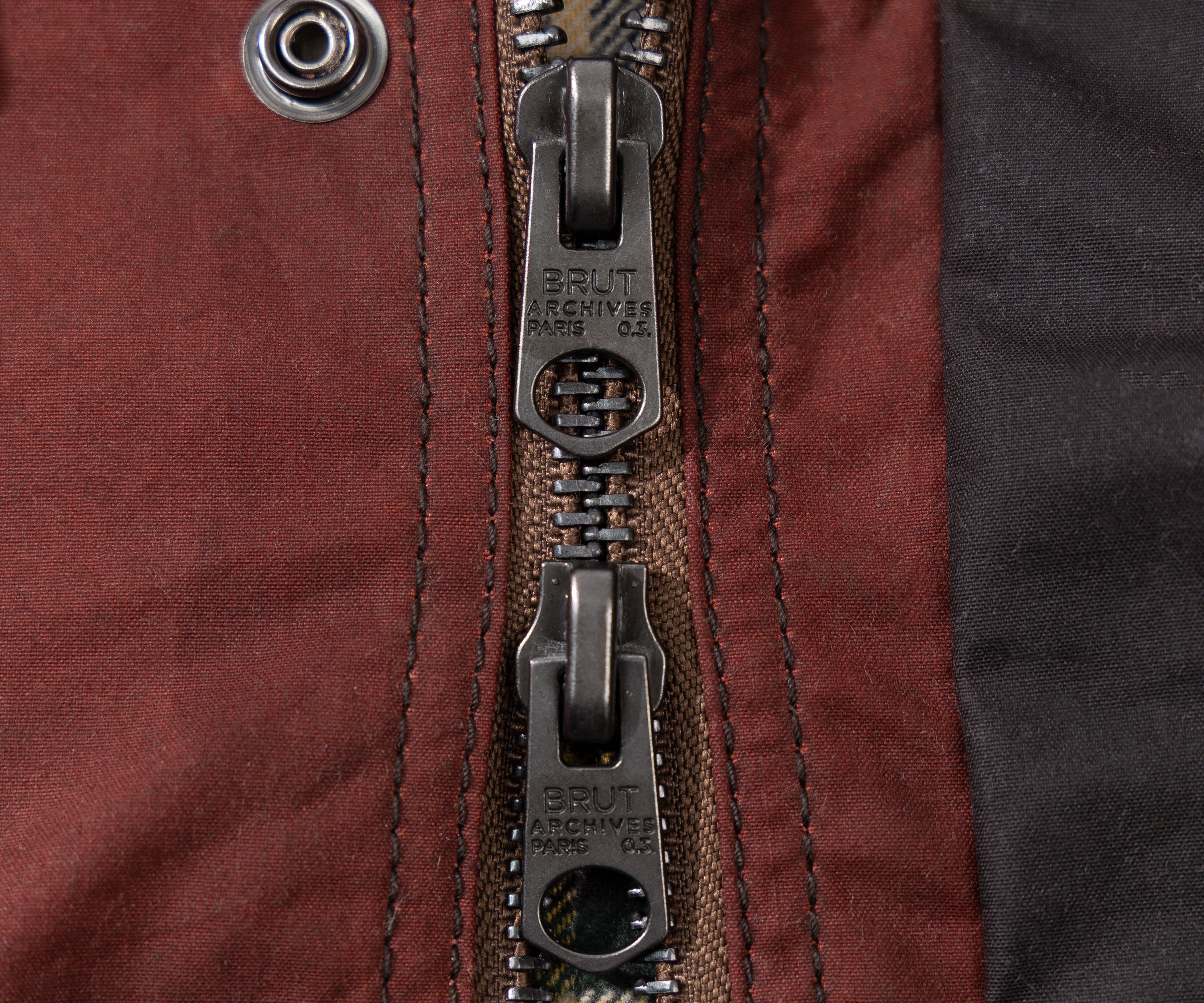 REWORK® KEEPER WAX JACKET - N° 002 Coats & Jackets SMALL / BROWN - BRUT Clothing