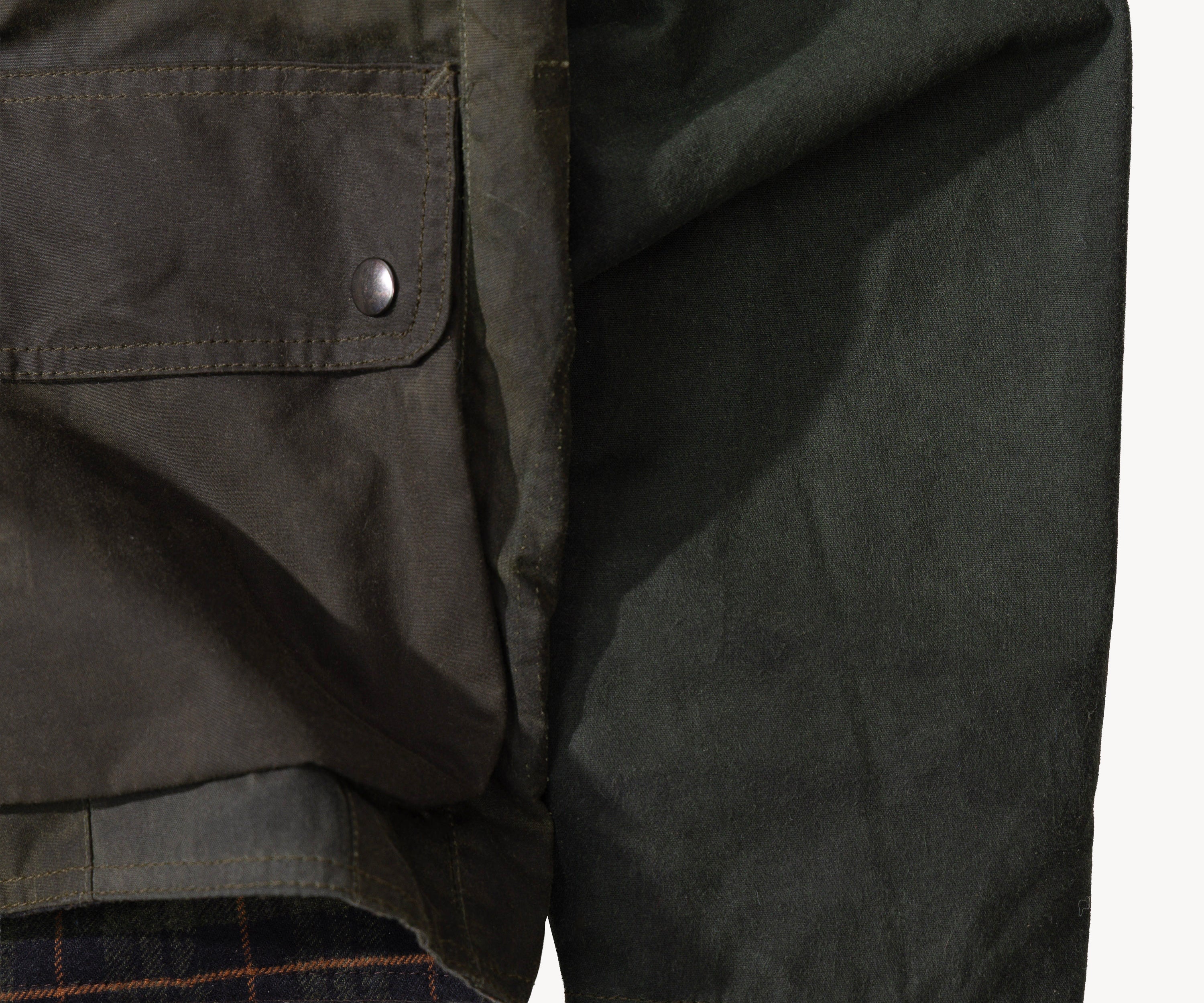 REWORK® KEEPER WAX JACKET - N° 008 Coats & Jackets SMALL / GREEN - BRUT Clothing