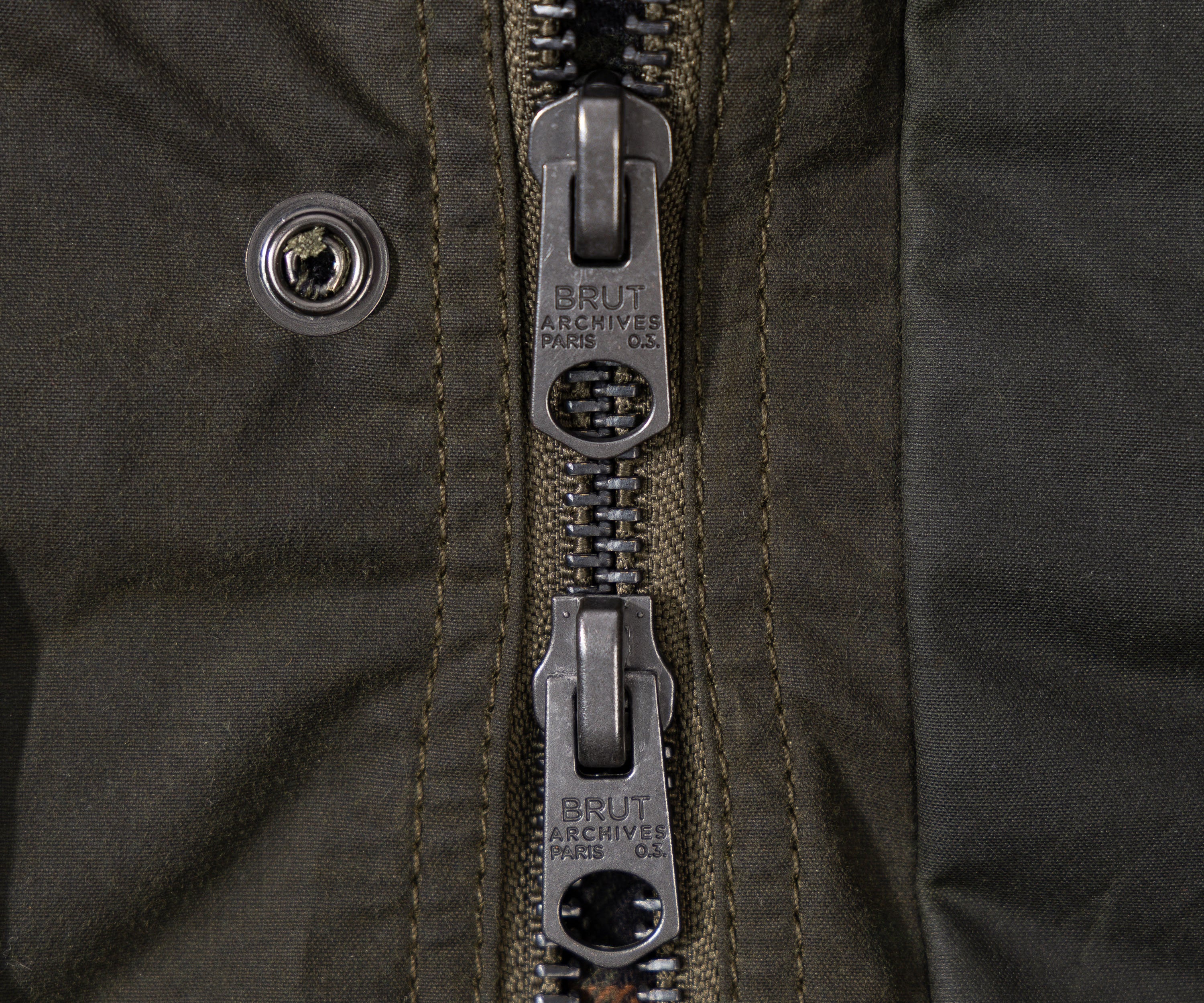 REWORK® KEEPER WAX JACKET - N° 008 Coats & Jackets SMALL / GREEN - BRUT Clothing