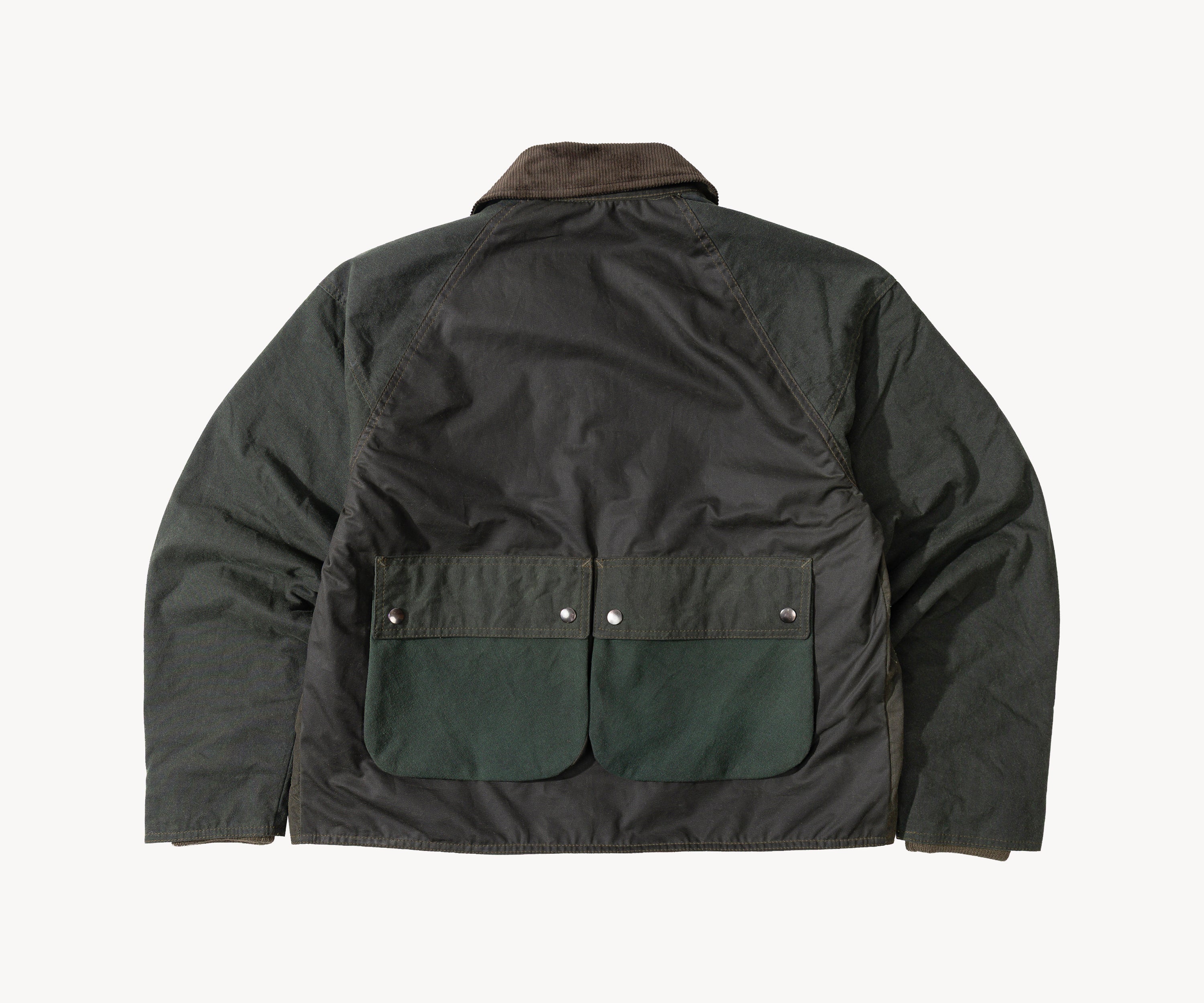 REWORK® KEEPER WAX JACKET - N° 008 Coats & Jackets SMALL / GREEN - BRUT Clothing