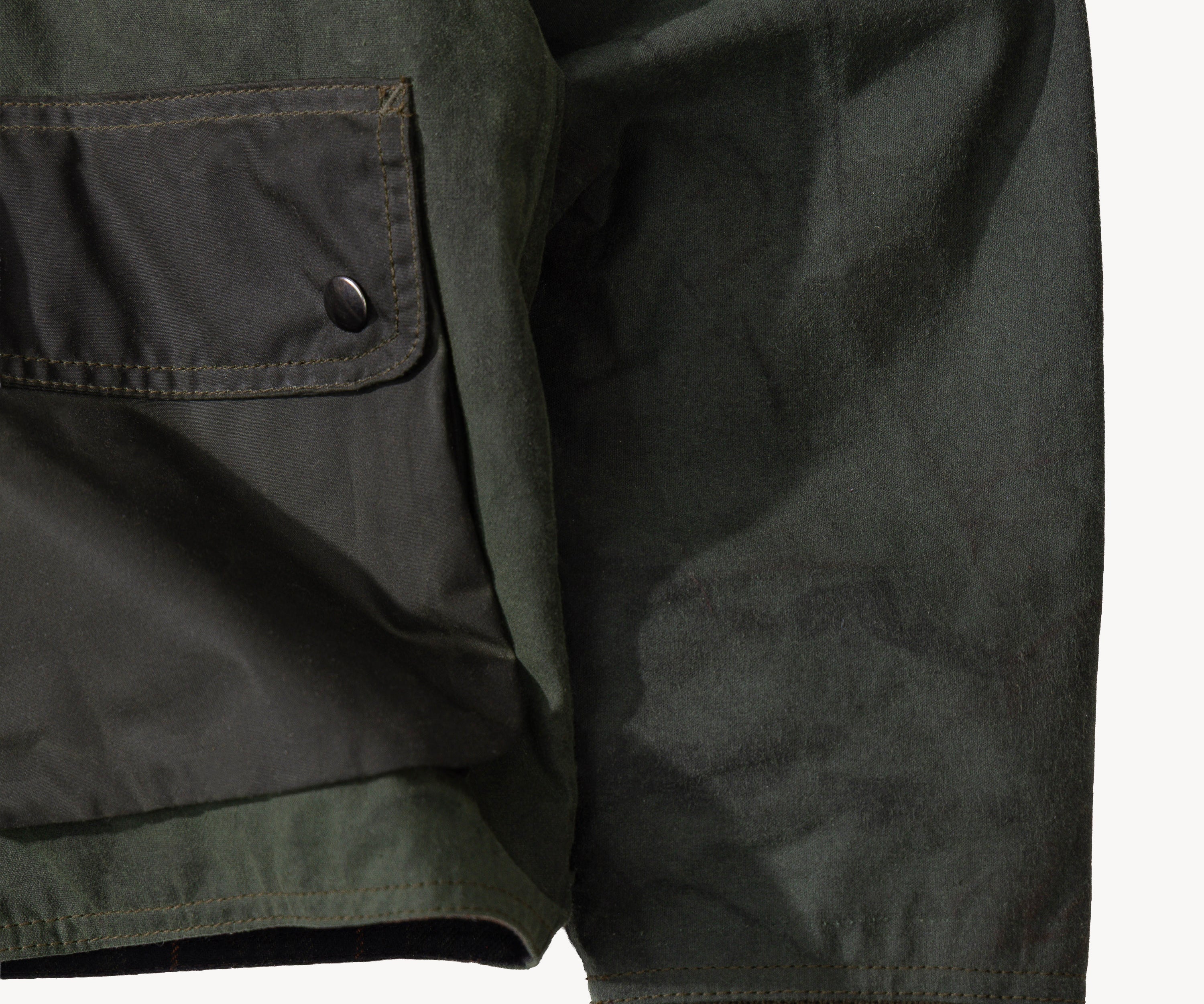 REWORK® KEEPER WAX JACKET - N° 009 Coats & Jackets SMALL / GREEN - BRUT Clothing