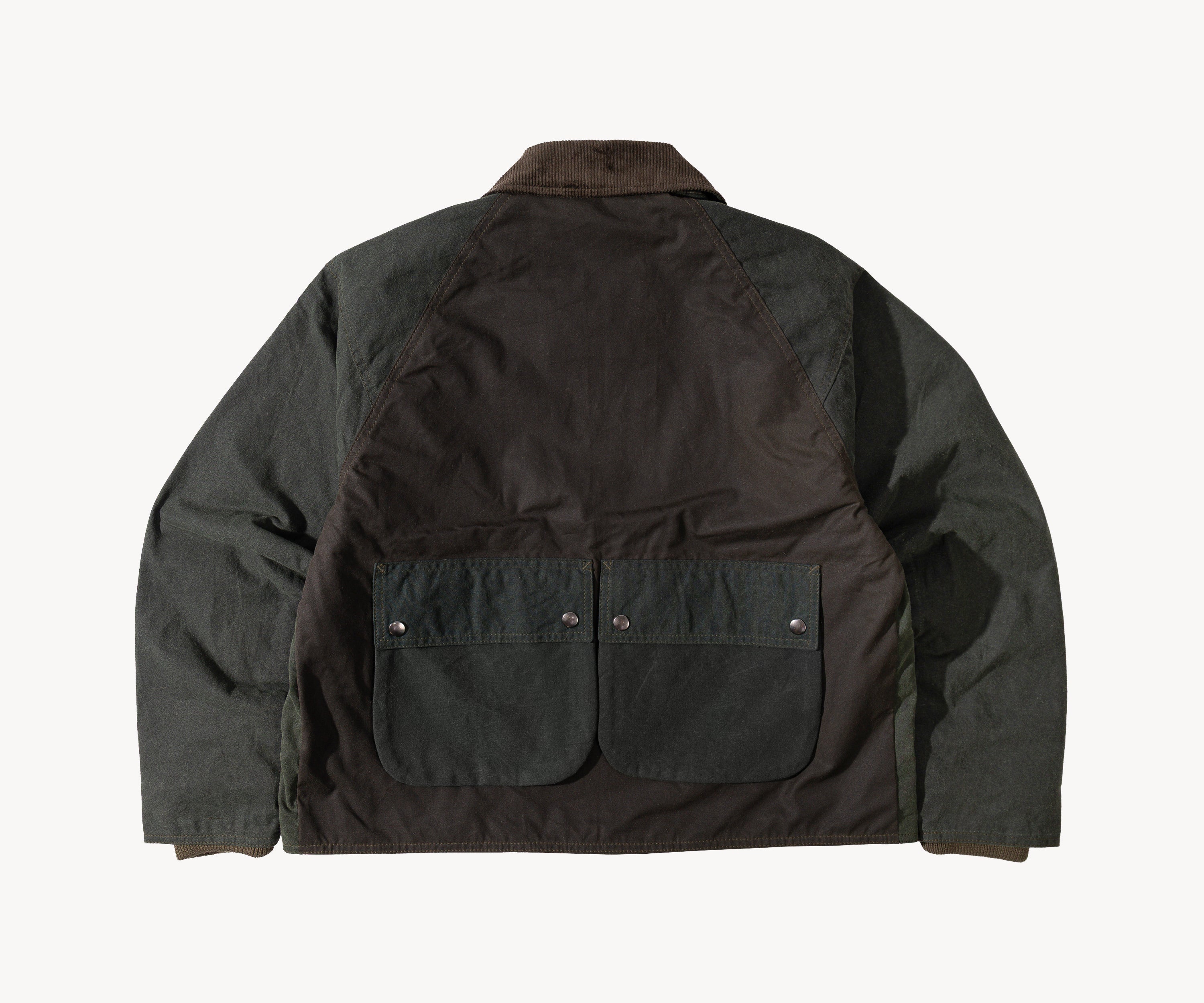 REWORK® KEEPER WAX JACKET - N° 009 Coats & Jackets SMALL / GREEN - BRUT Clothing