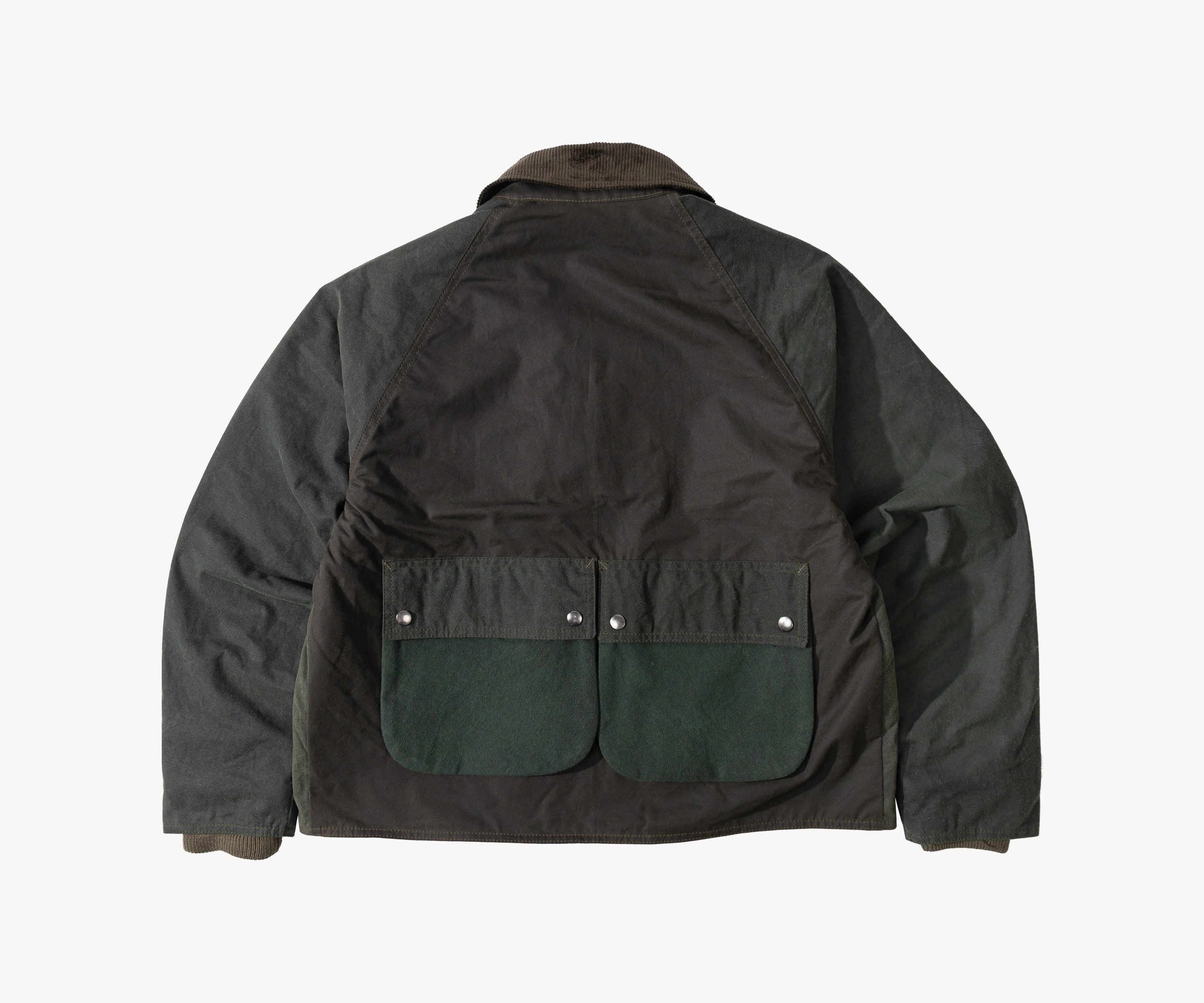 REWORK® KEEPER WAX JACKET - N° 010 Coats & Jackets SMALL / GREEN - BRUT Clothing