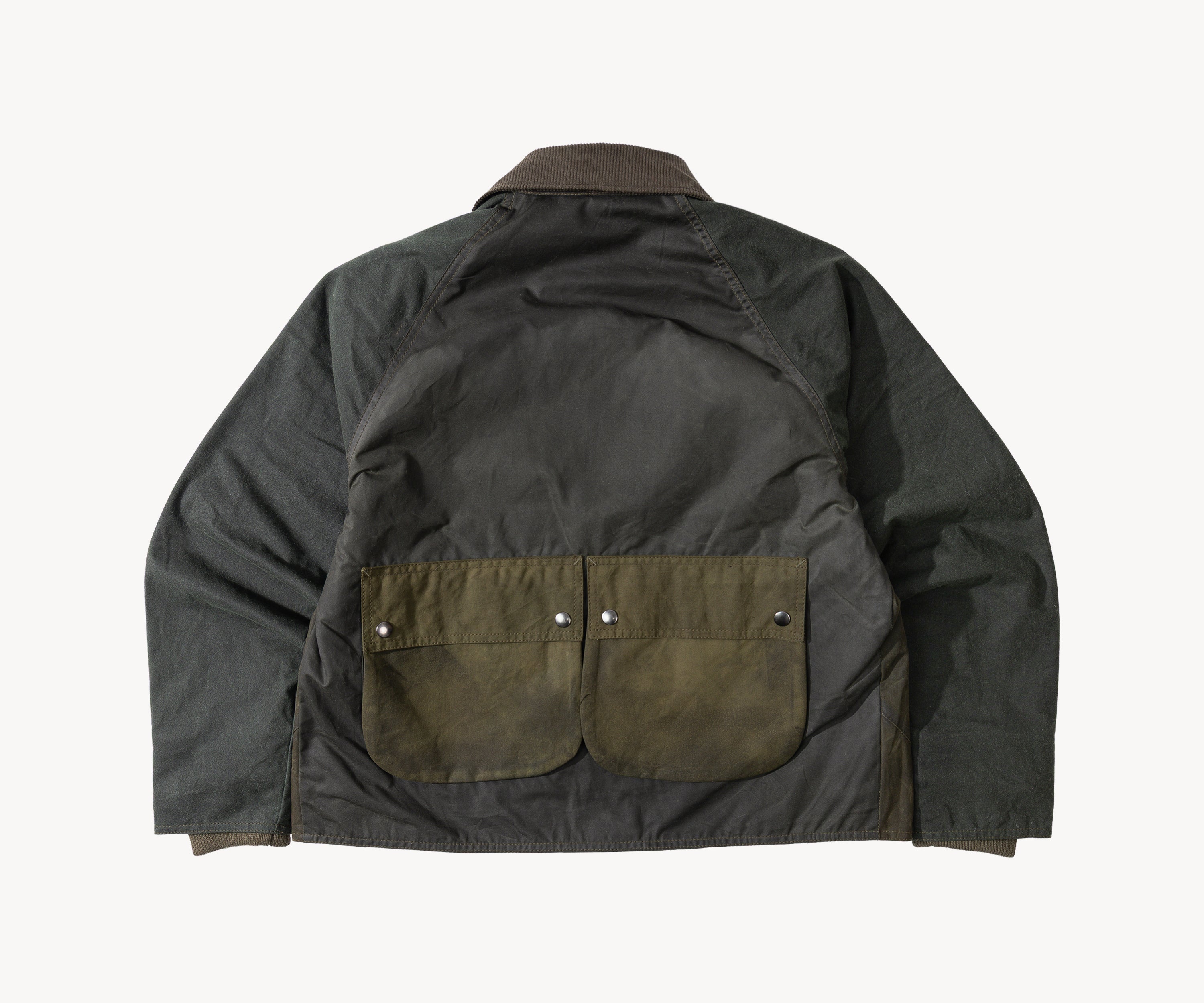 REWORK® KEEPER WAX JACKET - N° 012 Coats & Jackets SMALL / GREEN - BRUT Clothing