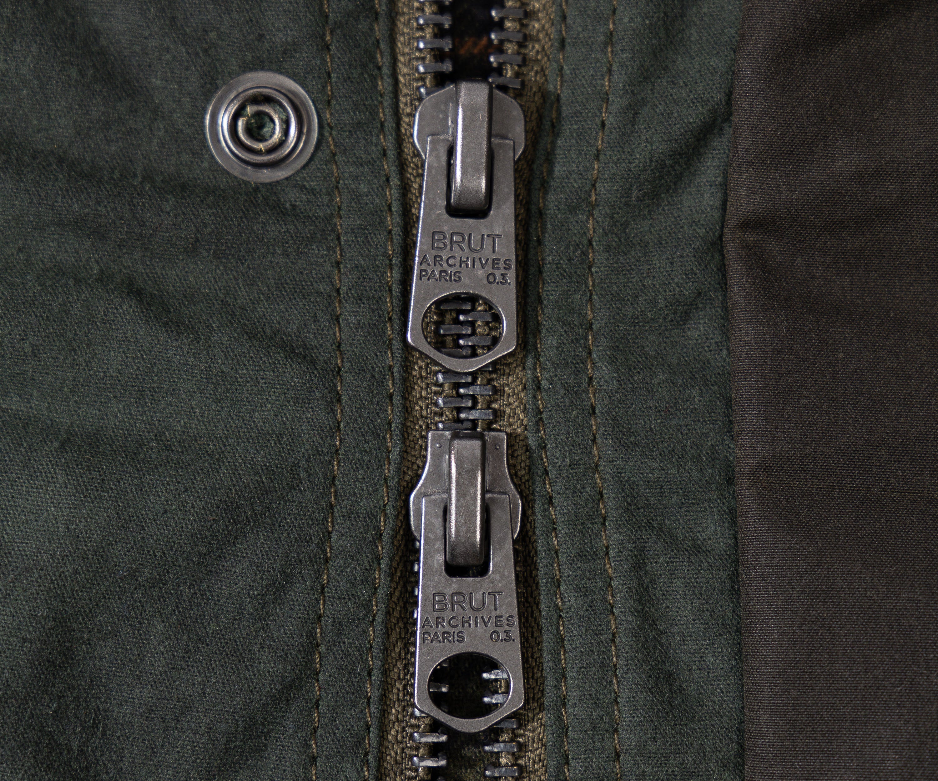 REWORK® KEEPER WAX JACKET - N° 006 Coats & Jackets SMALL / GREEN - BRUT Clothing