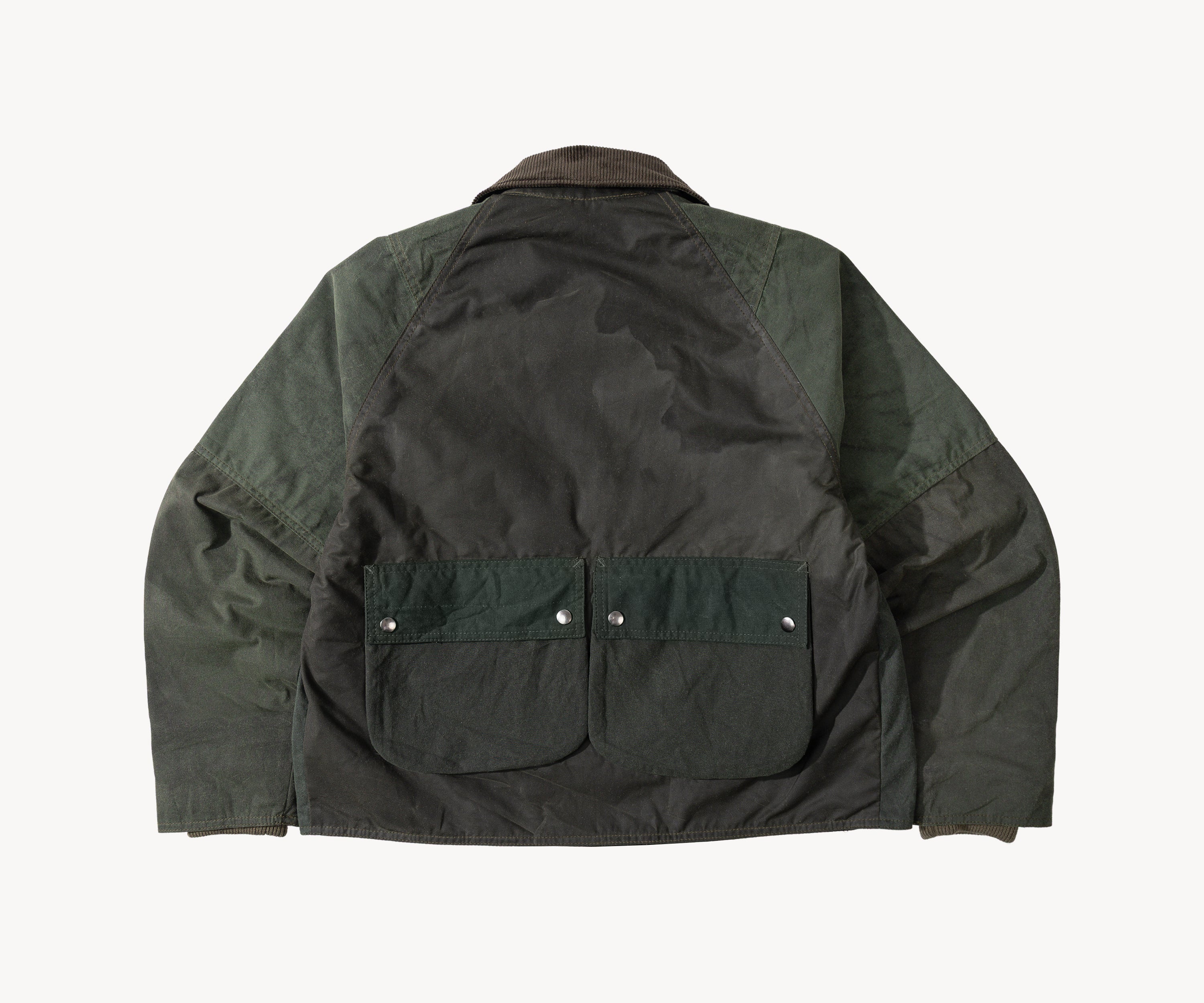 REWORK® KEEPER WAX JACKET - N° 006 Coats & Jackets SMALL / GREEN - BRUT Clothing