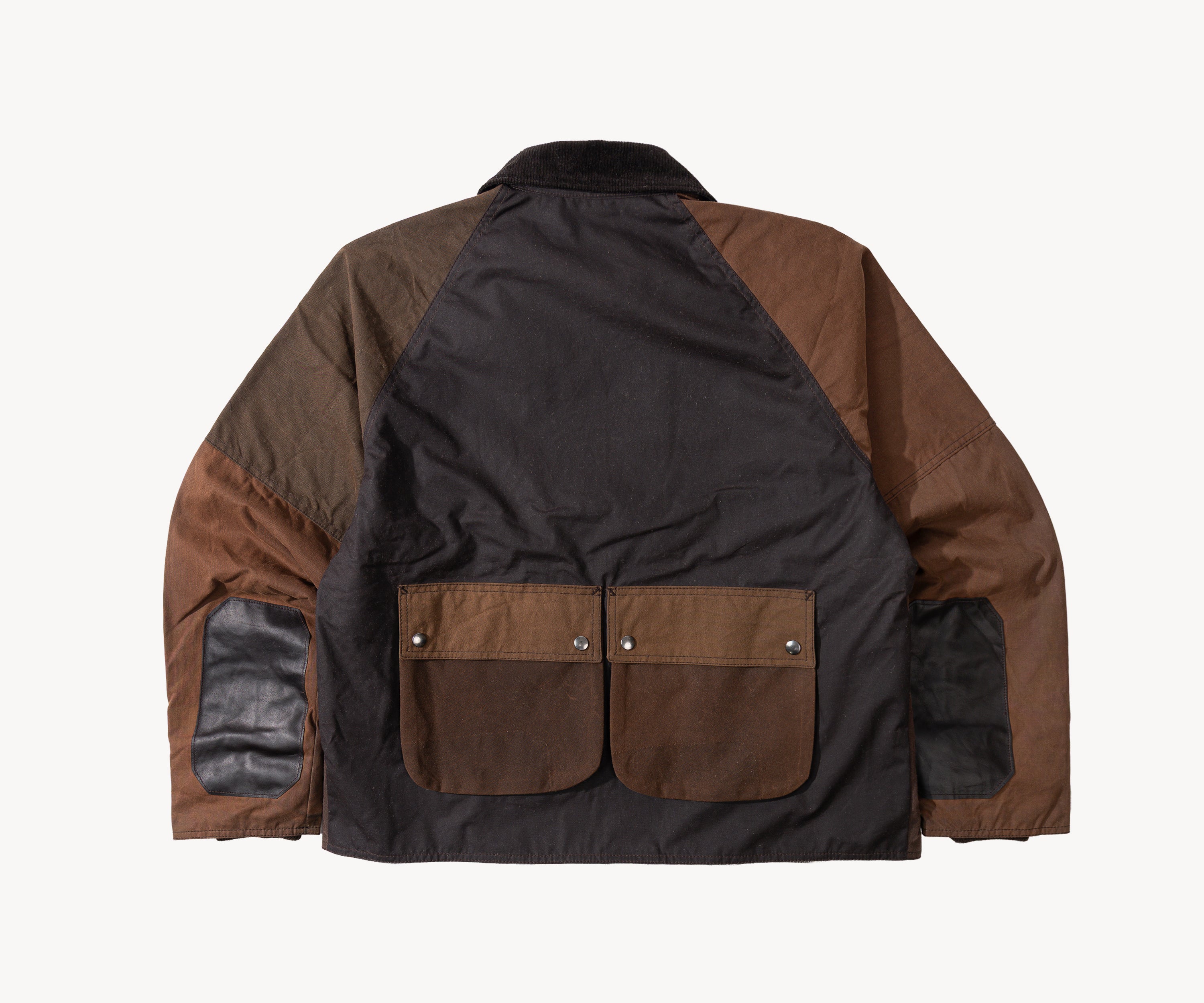 REWORK® KEEPER WAX JACKET - N° 057 Coats & Jackets X-LARGE / BROWN - BRUT Clothing