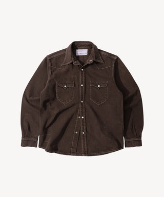 <span>THE WESTERN DENIM SHIRT</span>