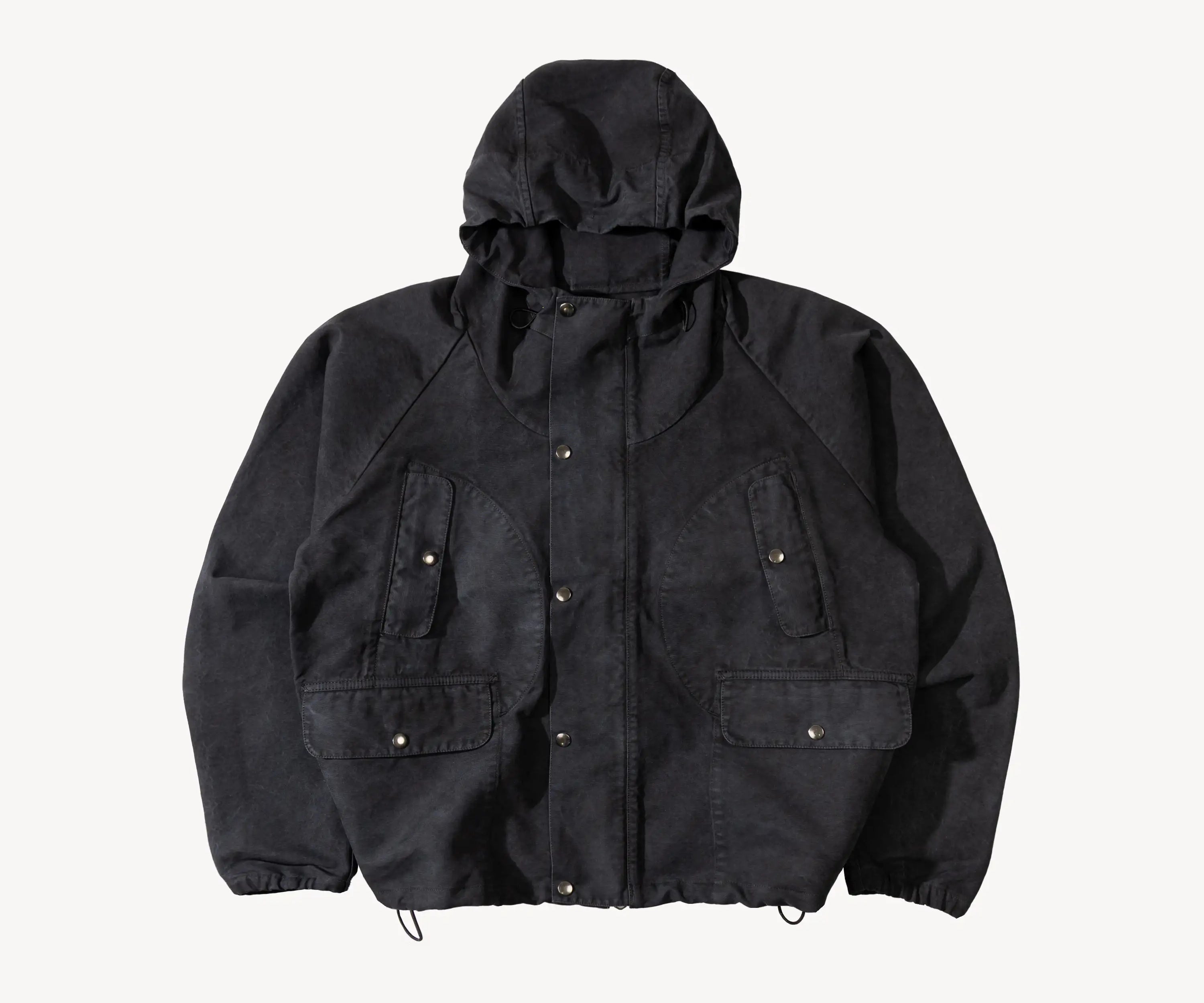 VESTE DE PÊCHE THE REWORK® Manteaux et vestes TAILLE S / GRIS FUMÉ - BRUT Clothing
