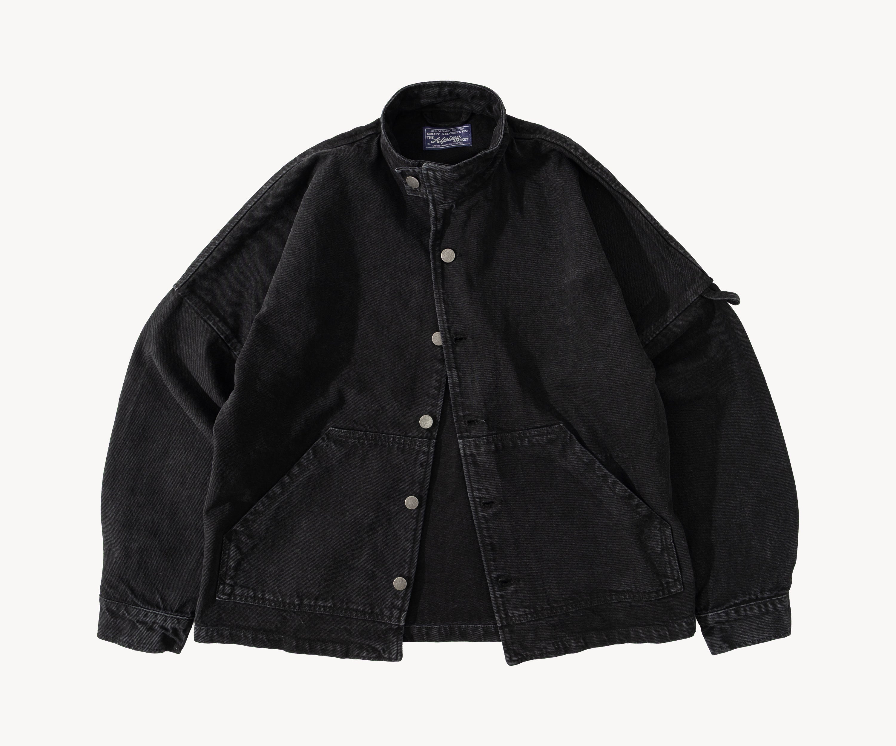 THE ALPINE JACKET Coats & Jackets X-SMALL / BLACK - BRUT Clothing