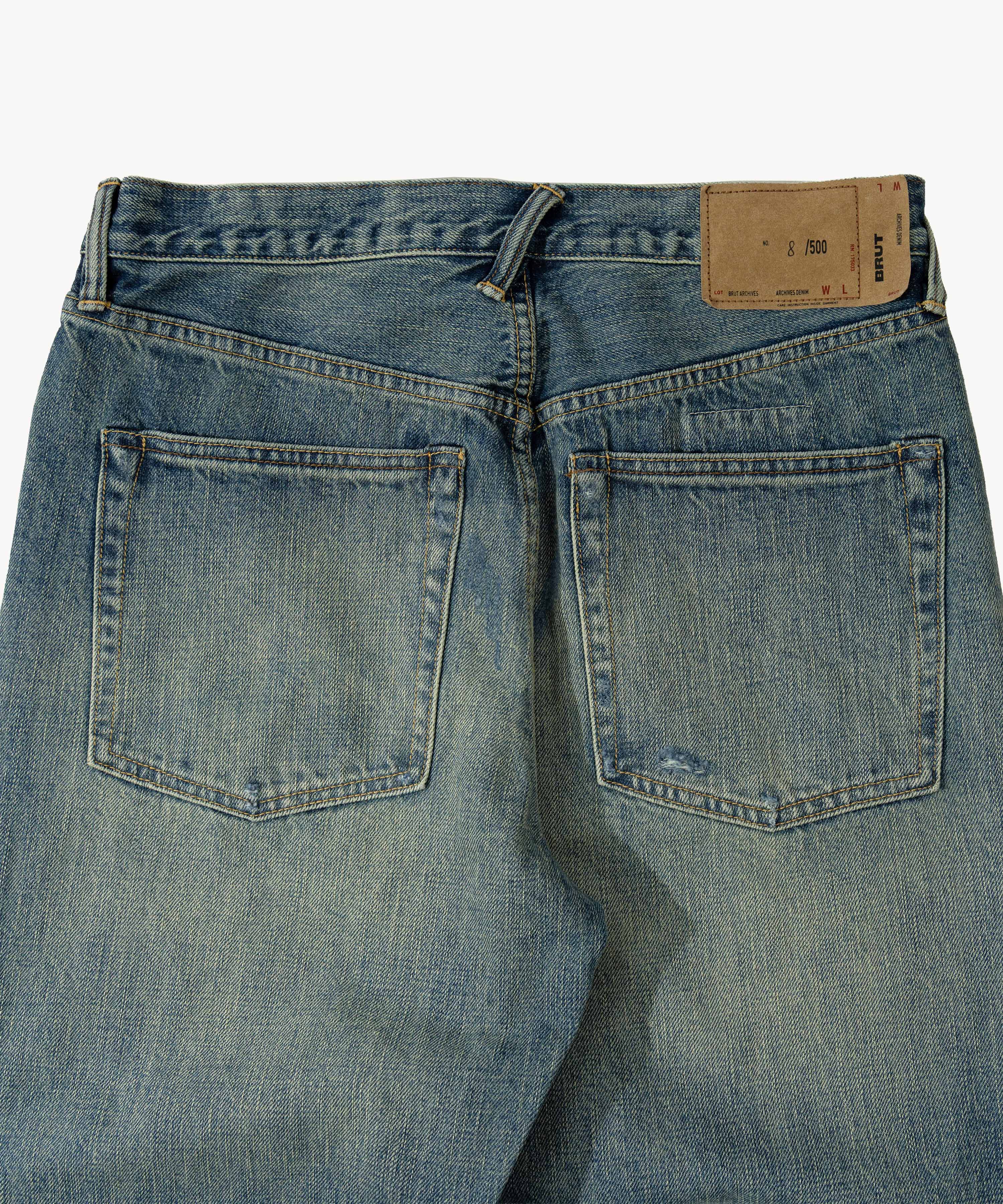 THE ARCHIVES DENIM - DIRTY MLID BLUE | BRUT Clothing