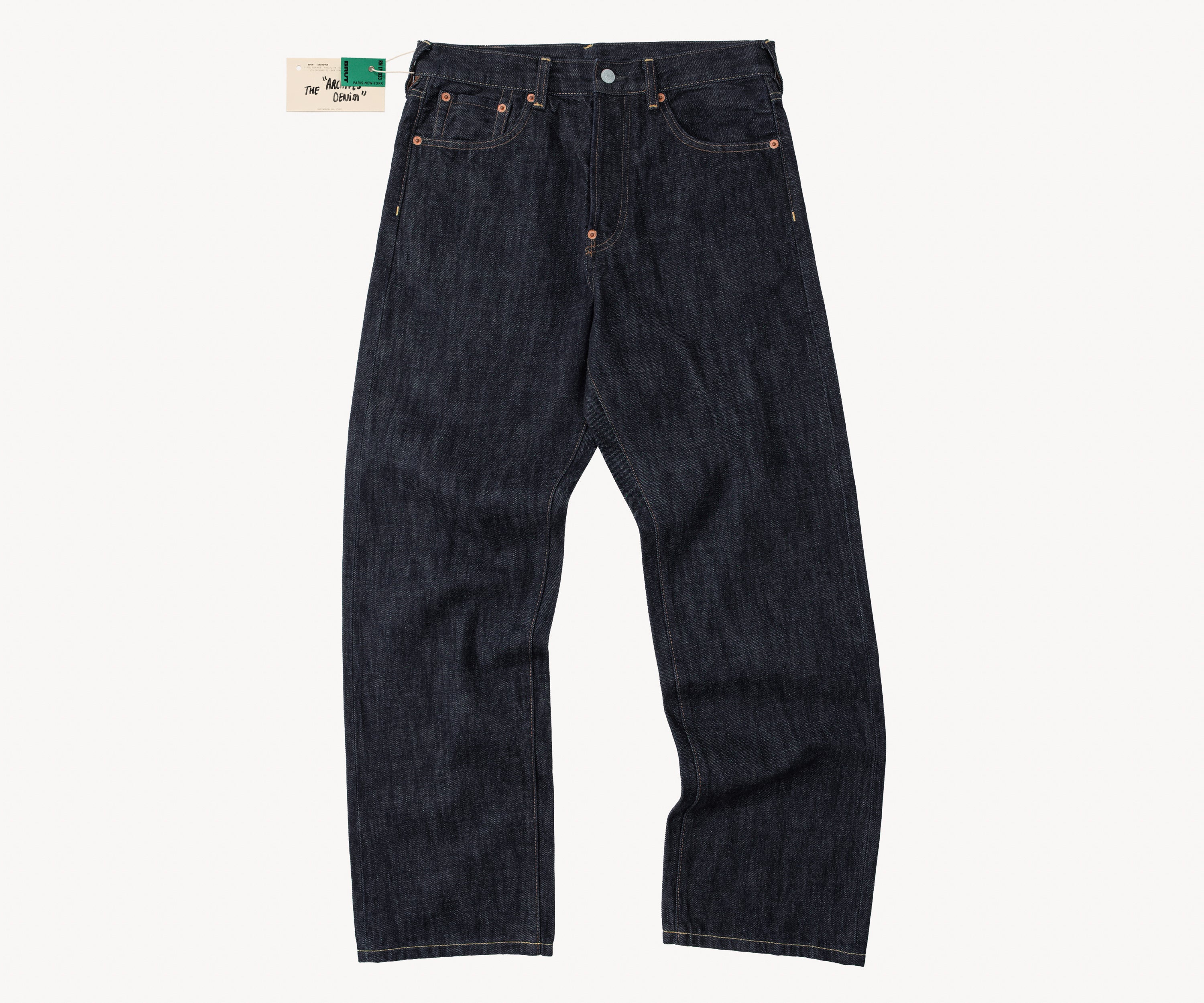 THE ARCHIVES DENIM Pants US26 / FR36 / RAW INDIGO - BRUT Clothing