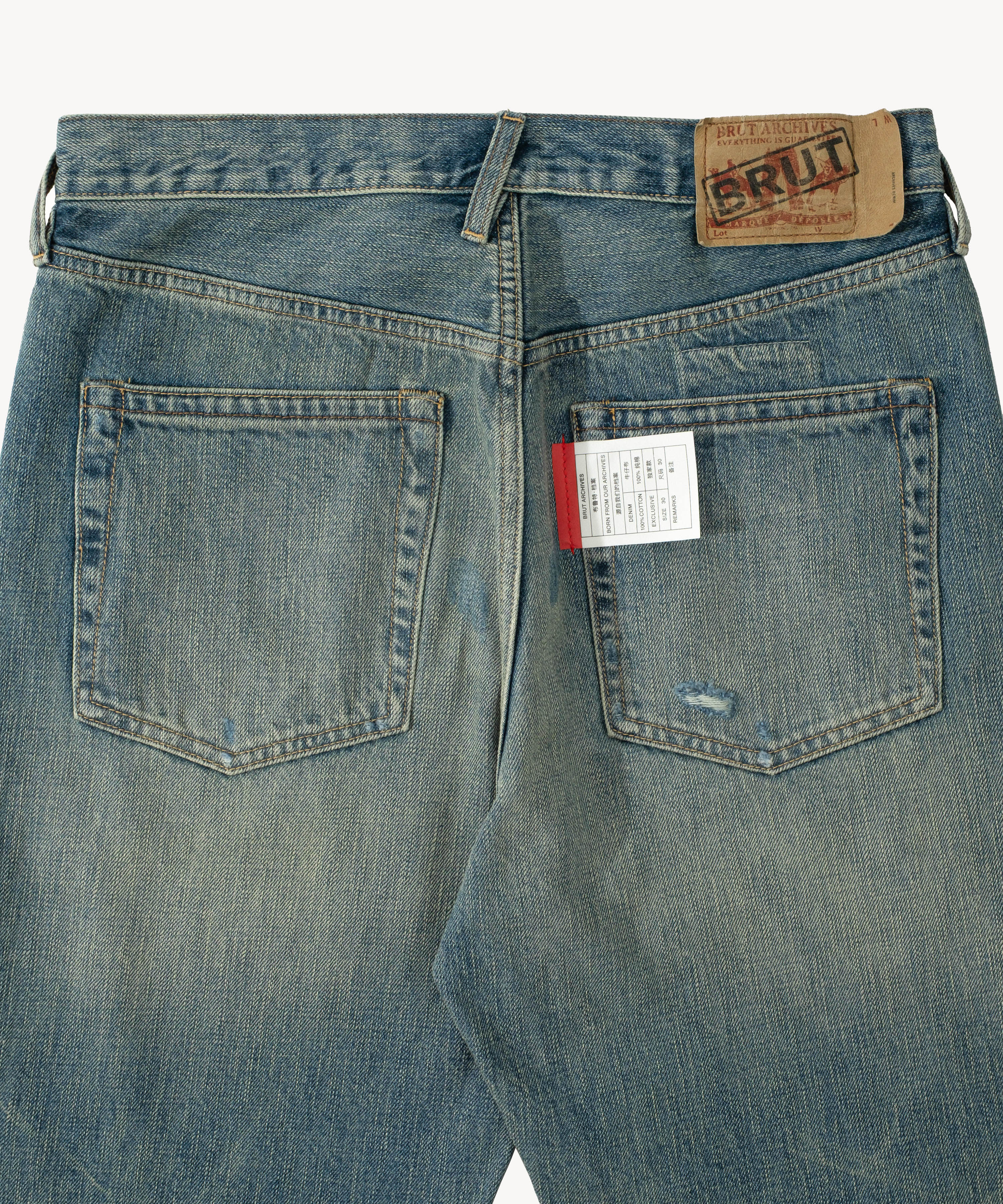 THE ARCHIVES DENIM - DIRTY MLID BLUE | BRUT Clothing