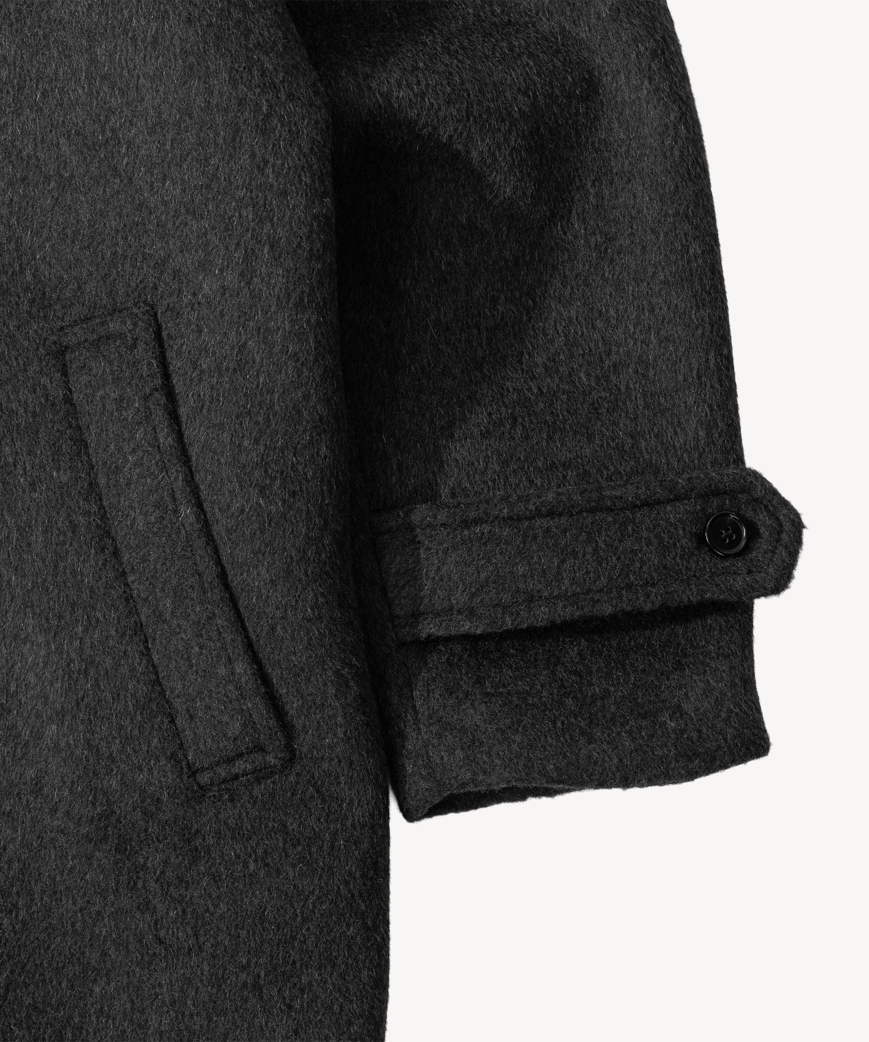 THE BALMACAAN COAT - DARK GREY | BRUT CLOTHING – BRUT Clothing