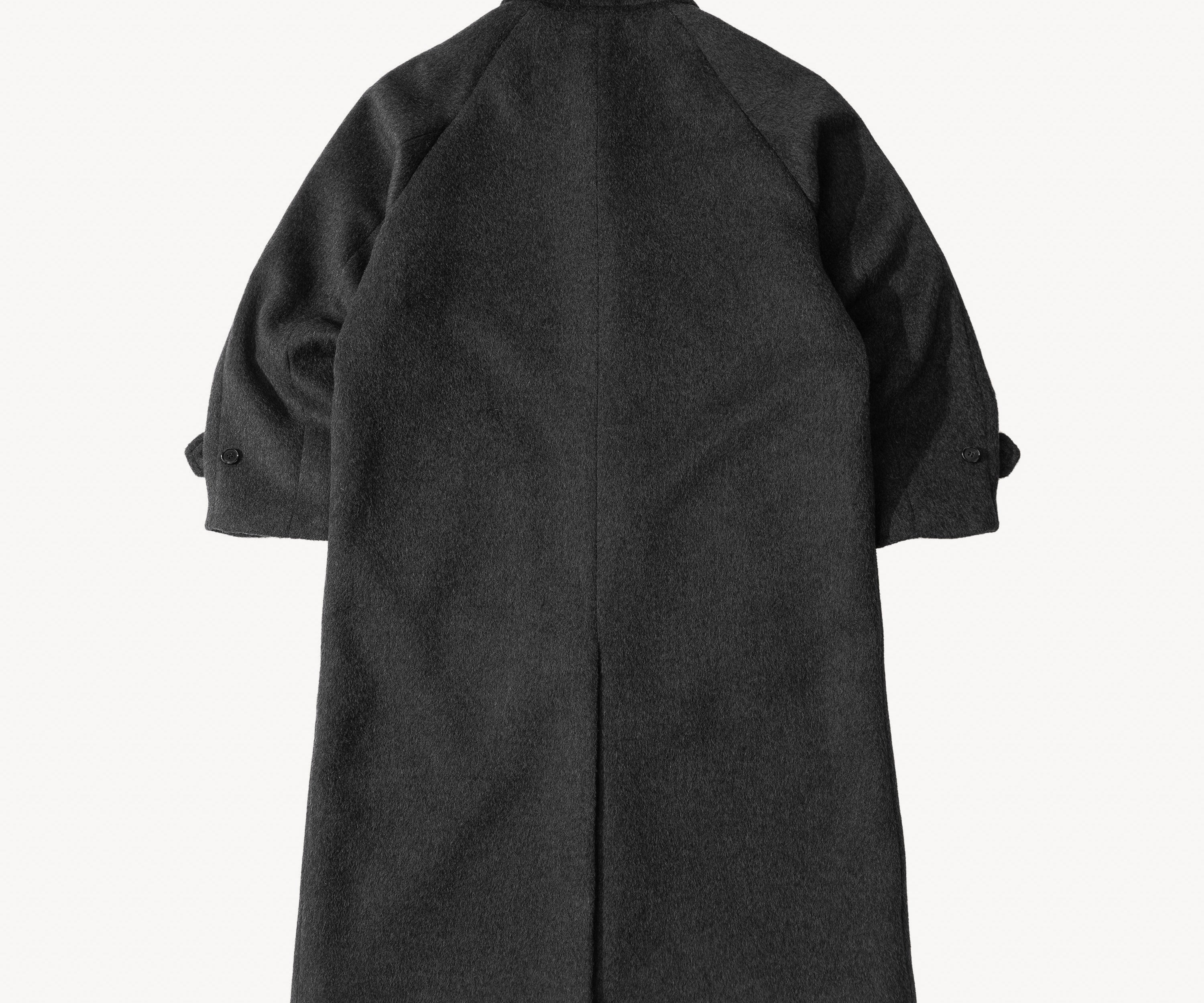 THE BALMACAAN COAT Manteaux et vestes PETIT / GRIS FONCÉ - BRUT Clothing
