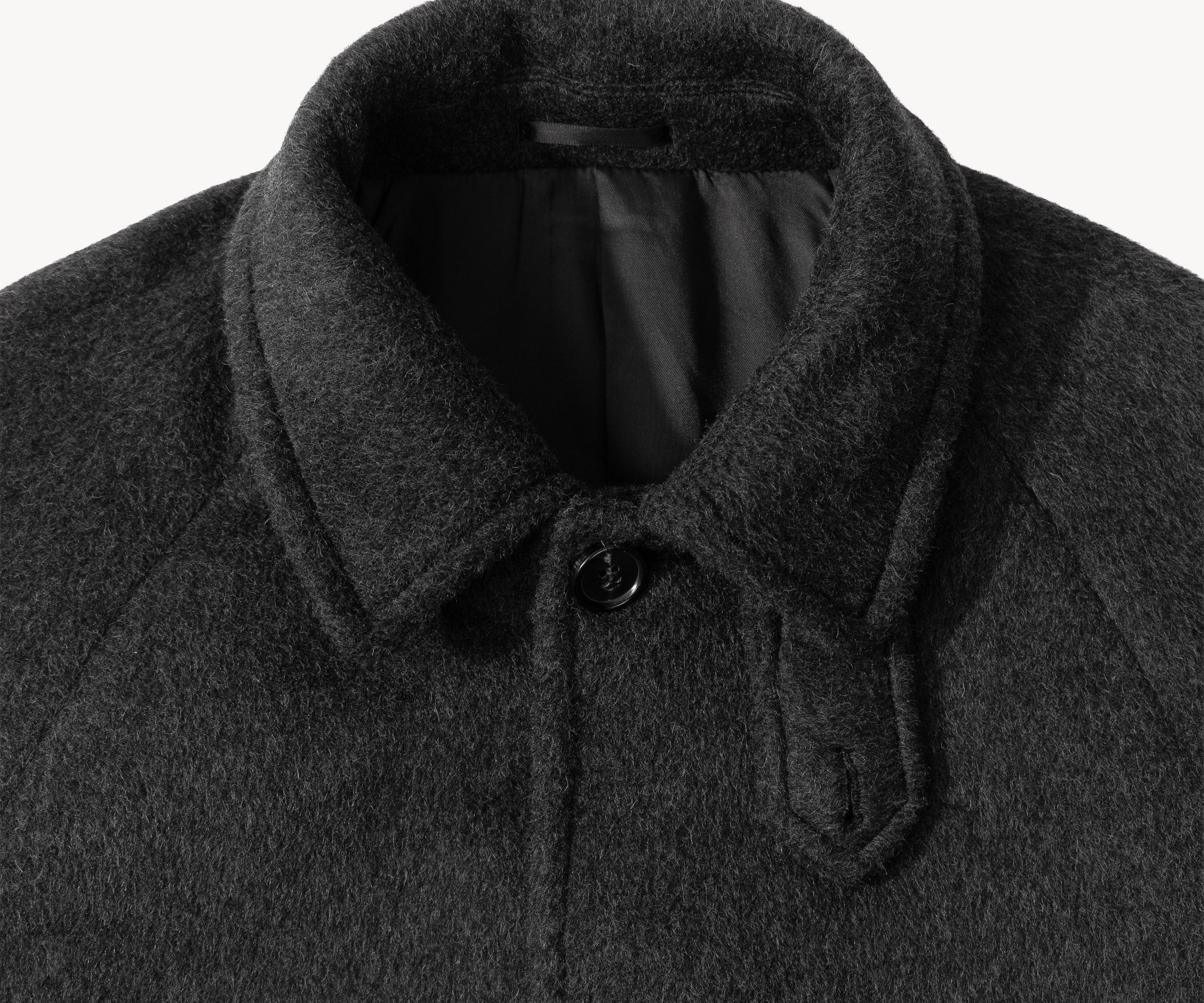 THE BALMACAAN COAT Manteaux et vestes PETIT / GRIS FONCÉ - BRUT Clothing