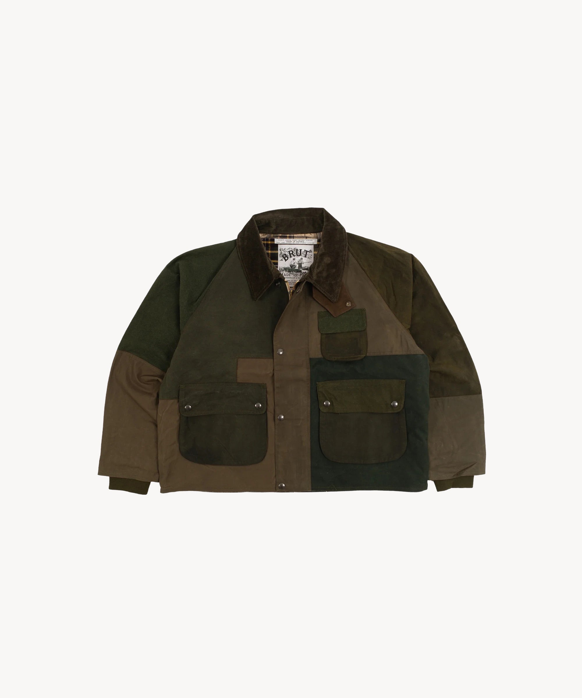 Brut Archives リメイク Barbour 限定品 REWORK® BARBOUR V5 - N° 081 | BRUT Vintage Shop | Worldwide