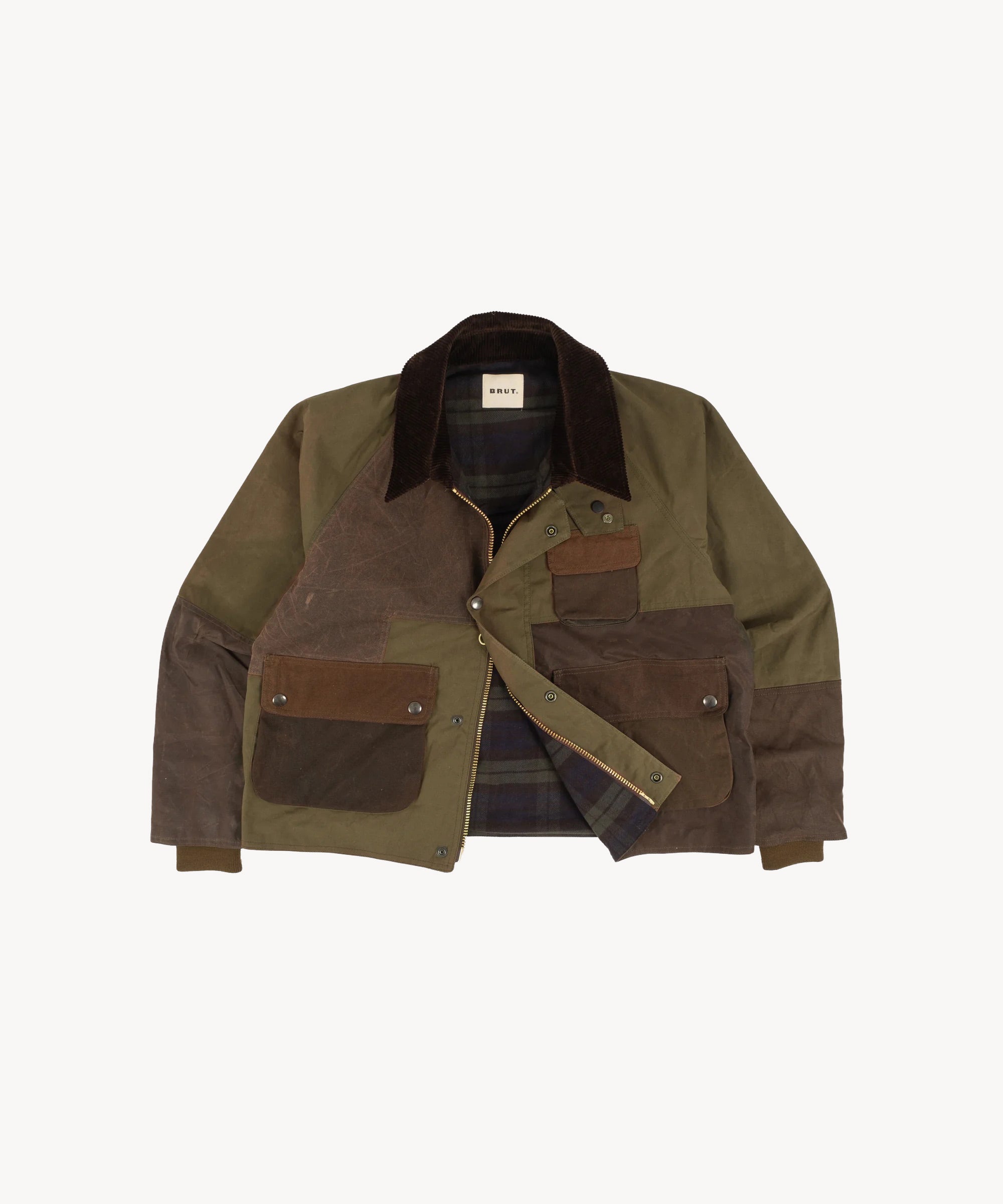 Brut Archives リメイク Barbour 限定品 REWORK® BARBOUR V4 - N° 007 | BRUT Vintage Shop | Worldwide