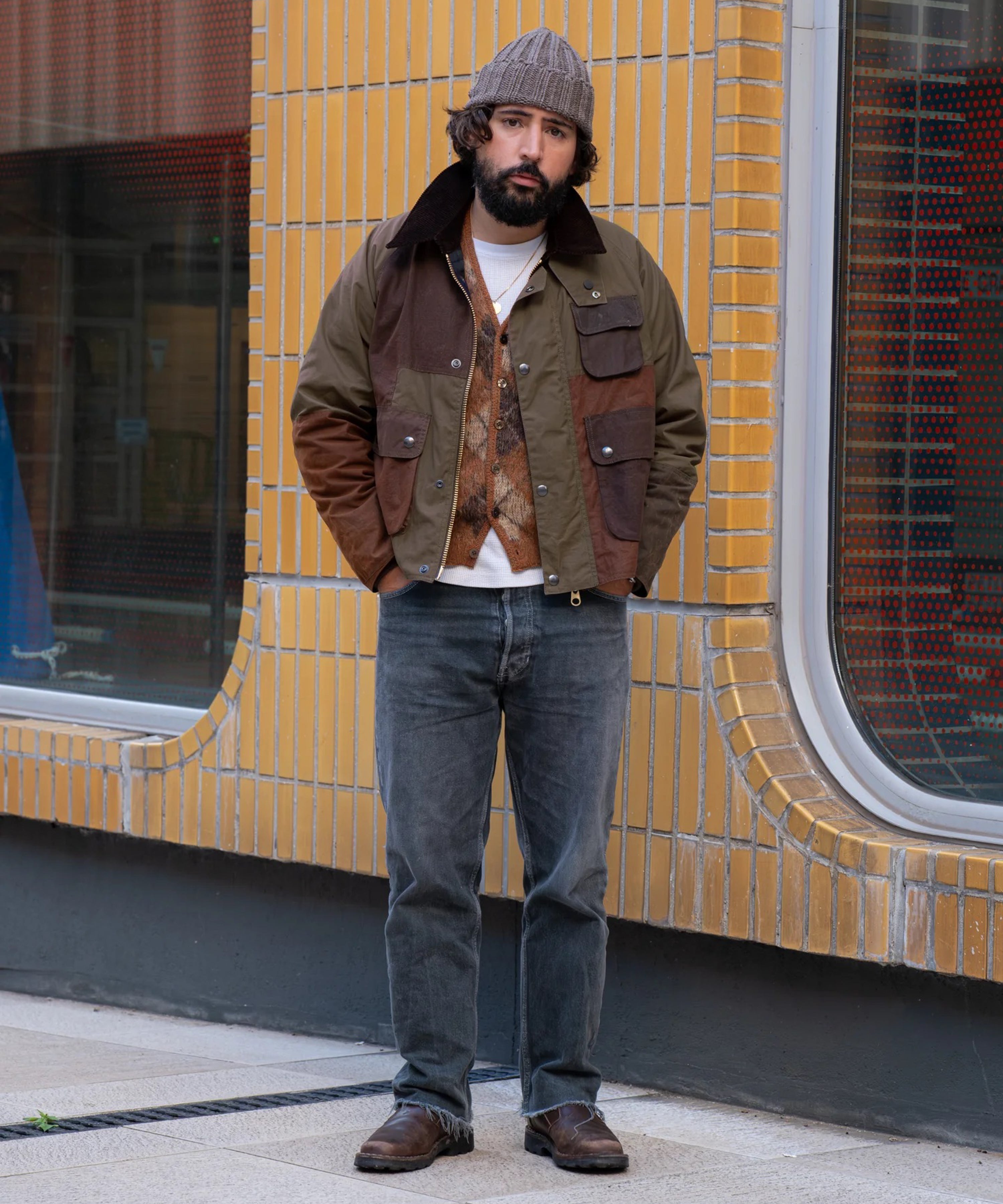 REWORK® BARBOUR V4 - N° 022 | BRUT Vintage Shop | Worldwide