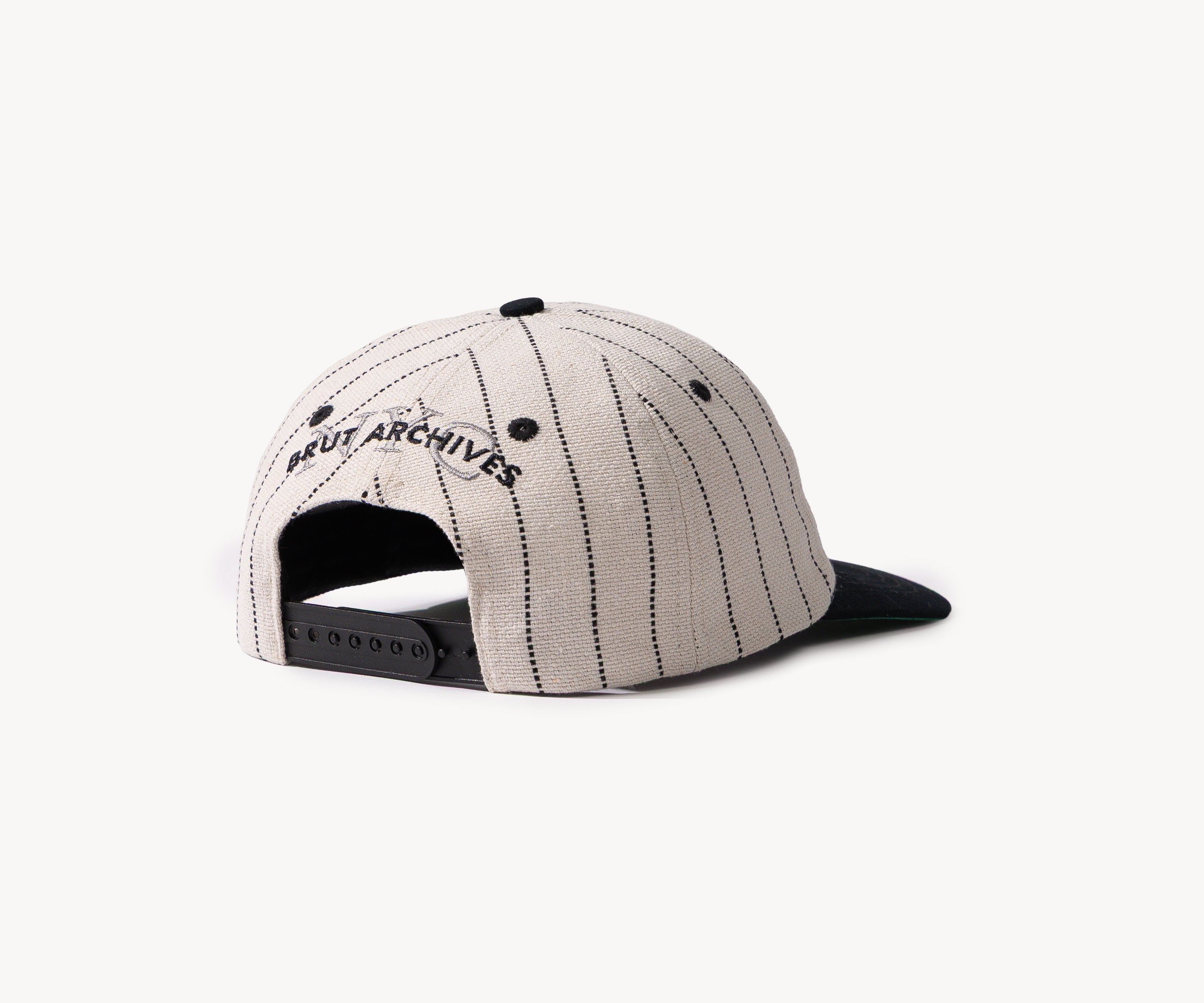 THE BASEBALL CAP Casquettes et chapeaux ÉCRU / NOIR - BRUT Clothing