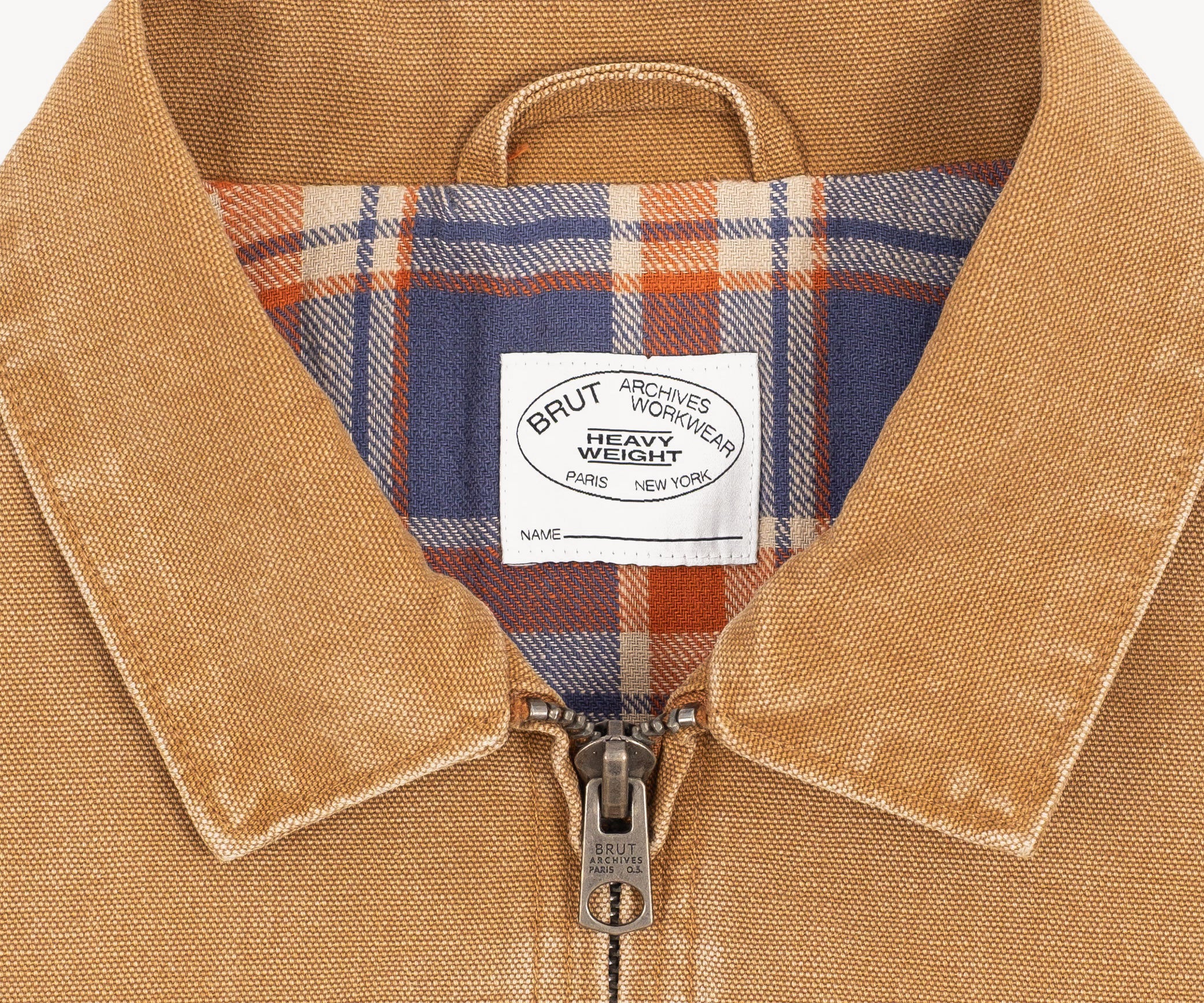 THE BEIRING JACKET Coats & Jackets X-SMALL / DUCK BROWN - BRUT Clothing