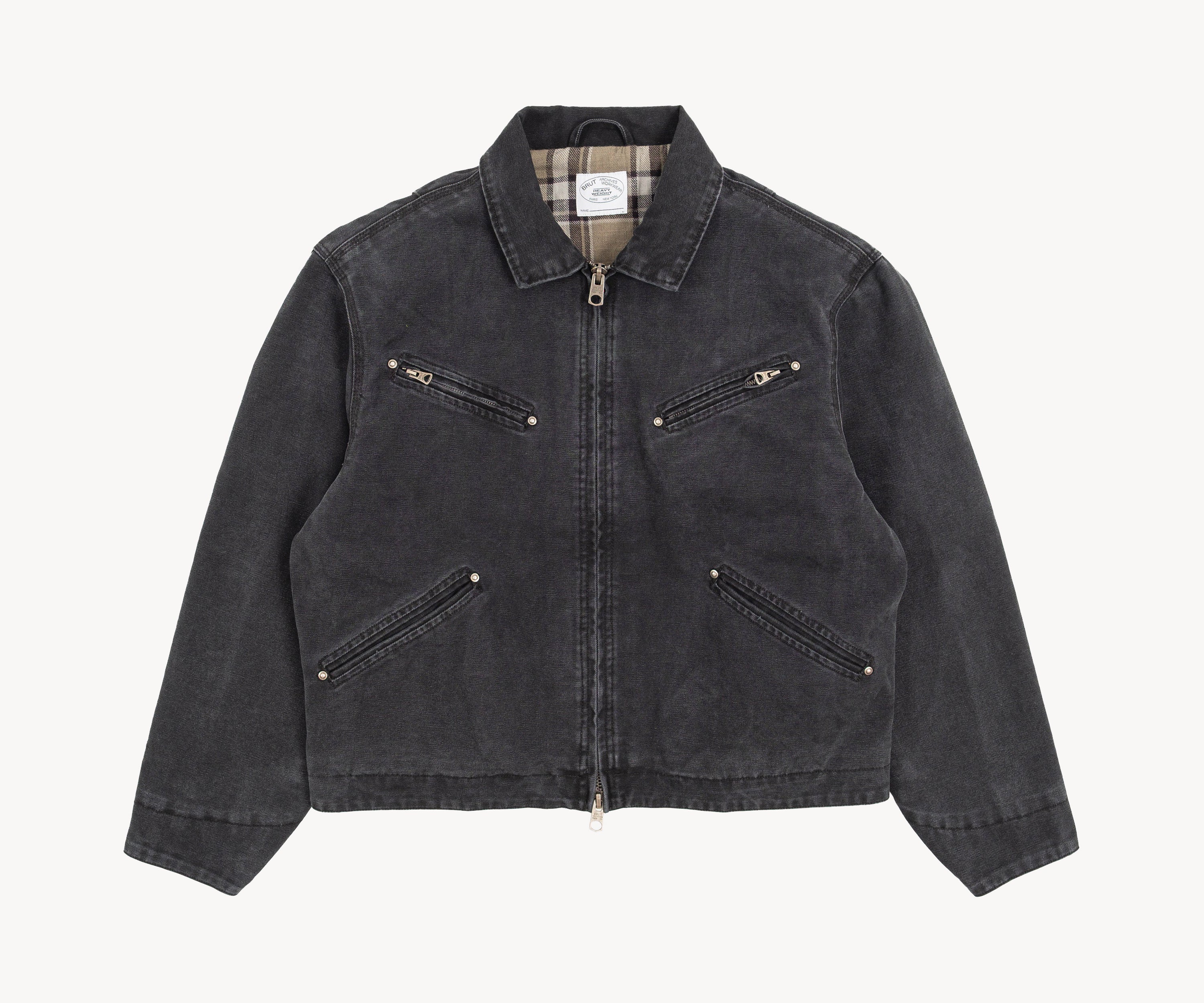 THE BEIRING JACKET Coats & Jackets X-SMALL / BLACK - BRUT Clothing
