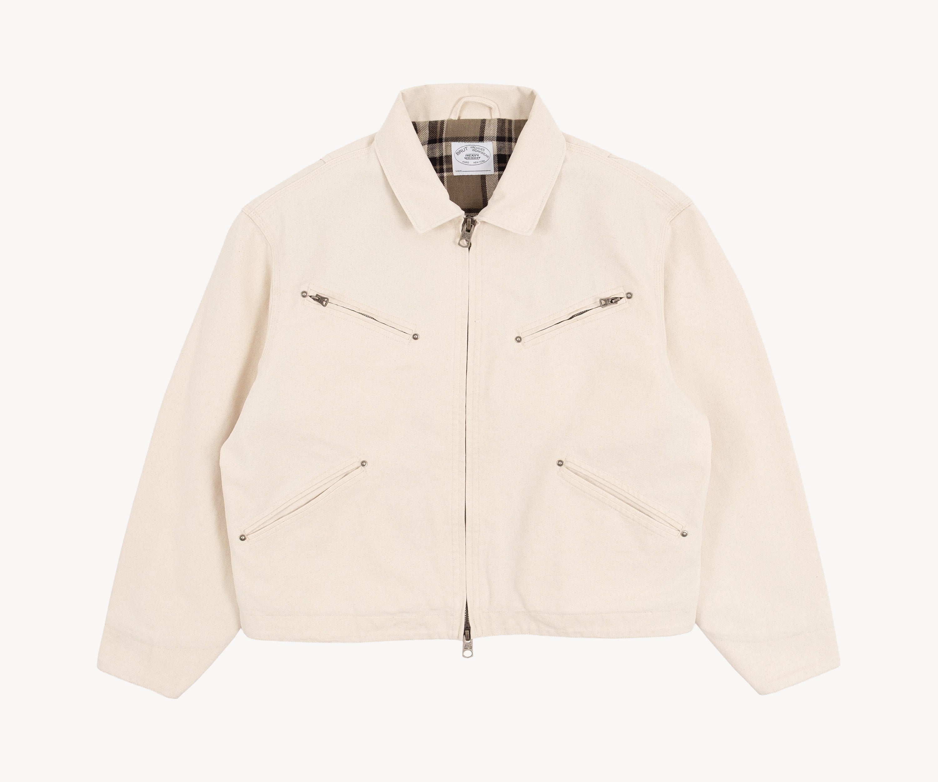 THE BEIRING JACKET Coats & Jackets X-SMALL / NATURAL - BRUT Clothing