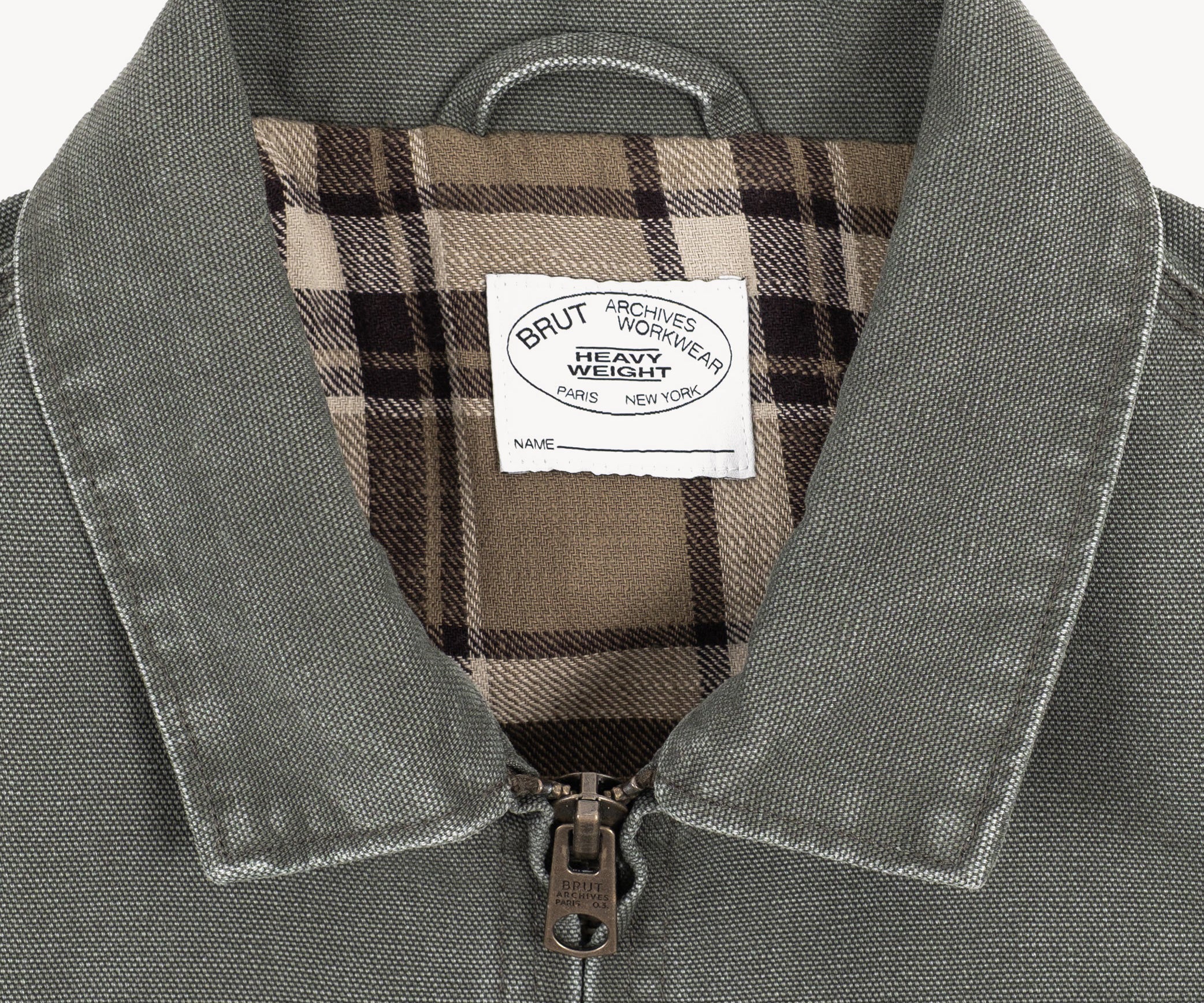 THE BEIRING JACKET Coats & Jackets X-SMALL / SLATE GREEN - BRUT Clothing