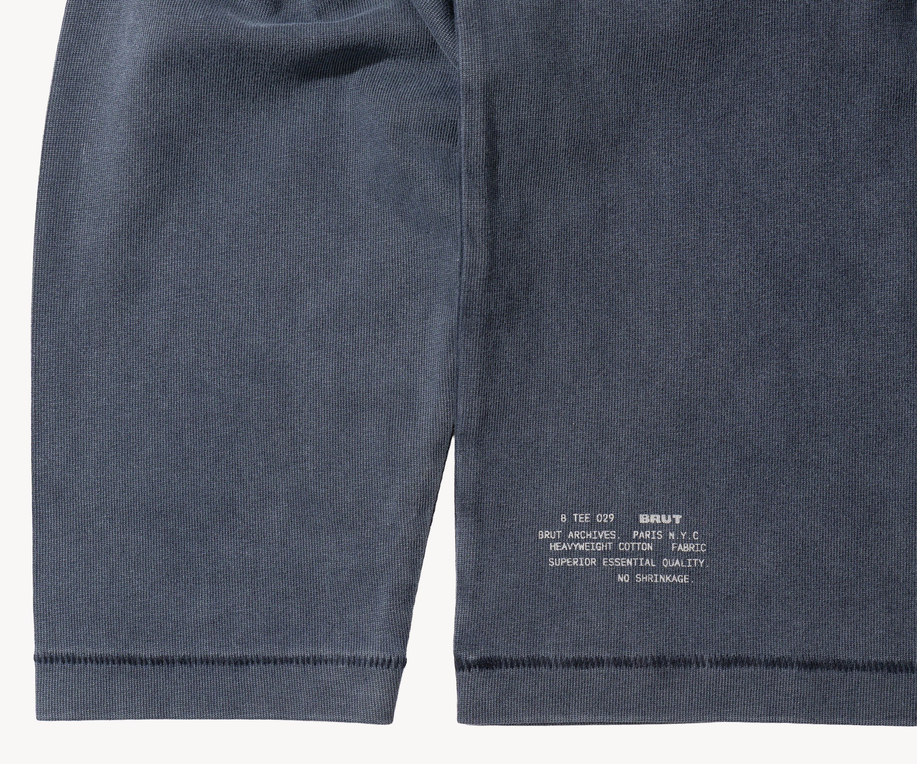THE BEST LONG SLEEVES POCKET T-SHIRT T-Shirts X-SMALL / NAVY - BRUT Clothing