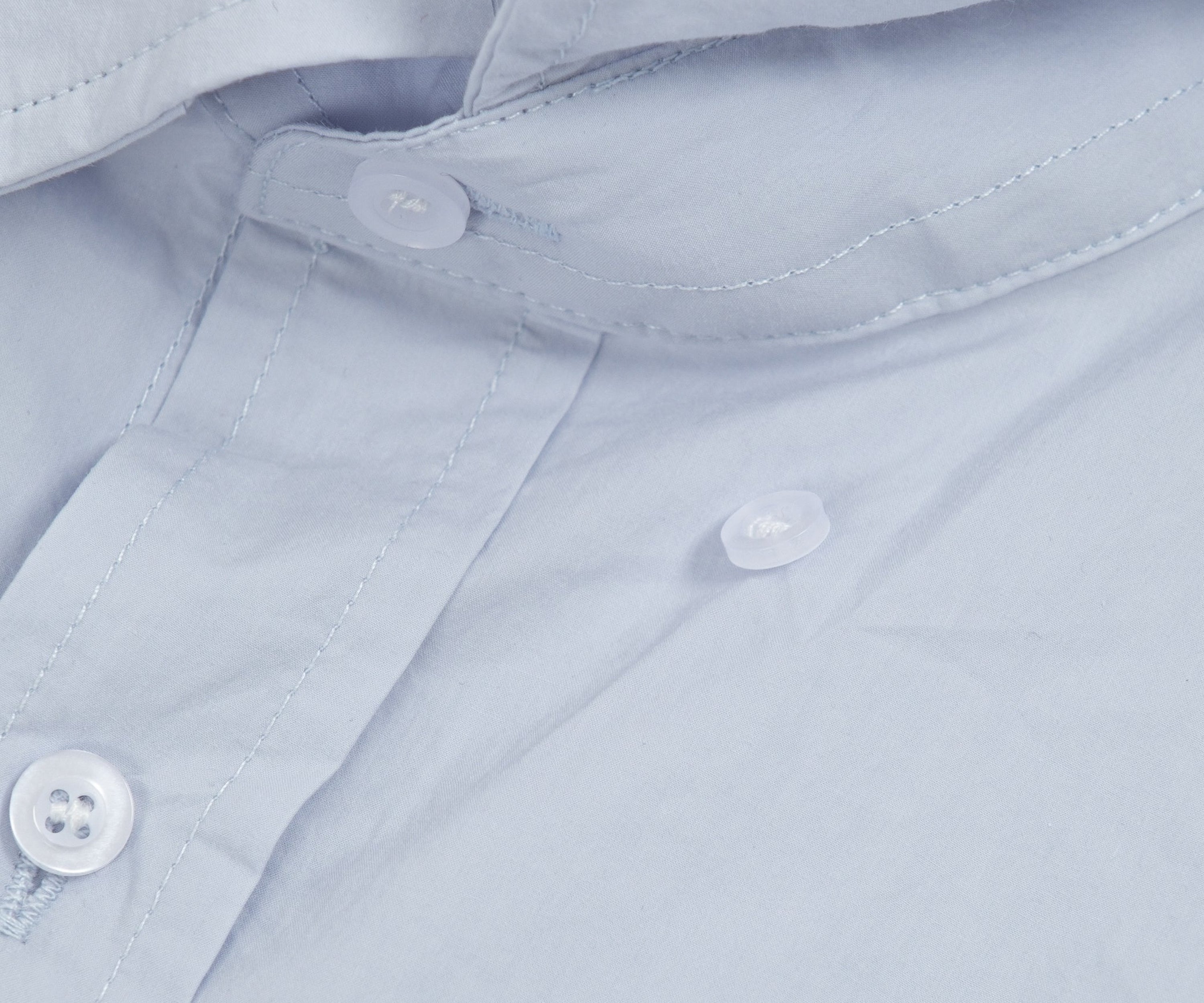 THE BEST POPLIN SHIRT Chemises XS / BLEU CLAIR - BRUT Clothing